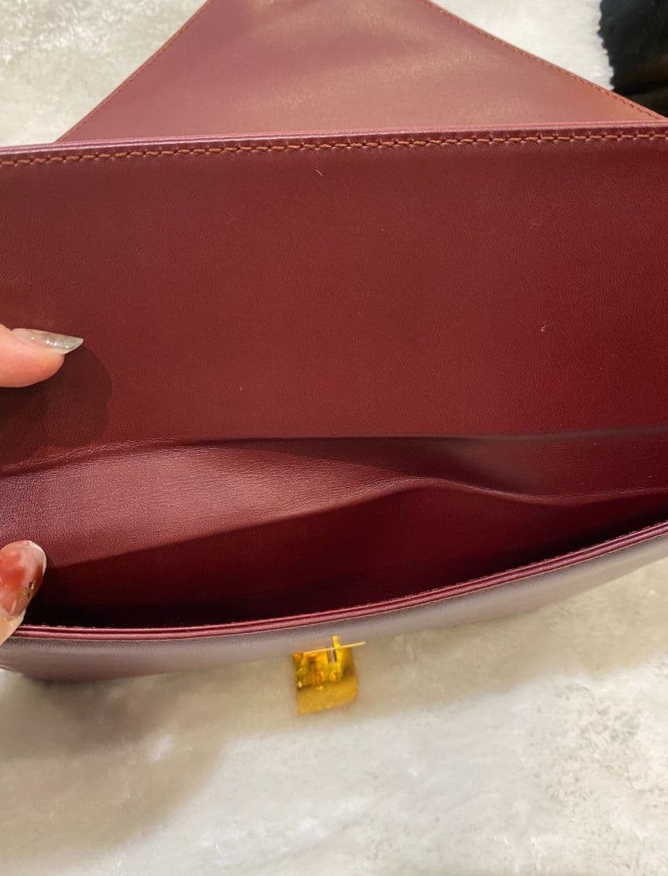 Cartier カルティエ マストライン ボルドー ショルダーバッグ マスト