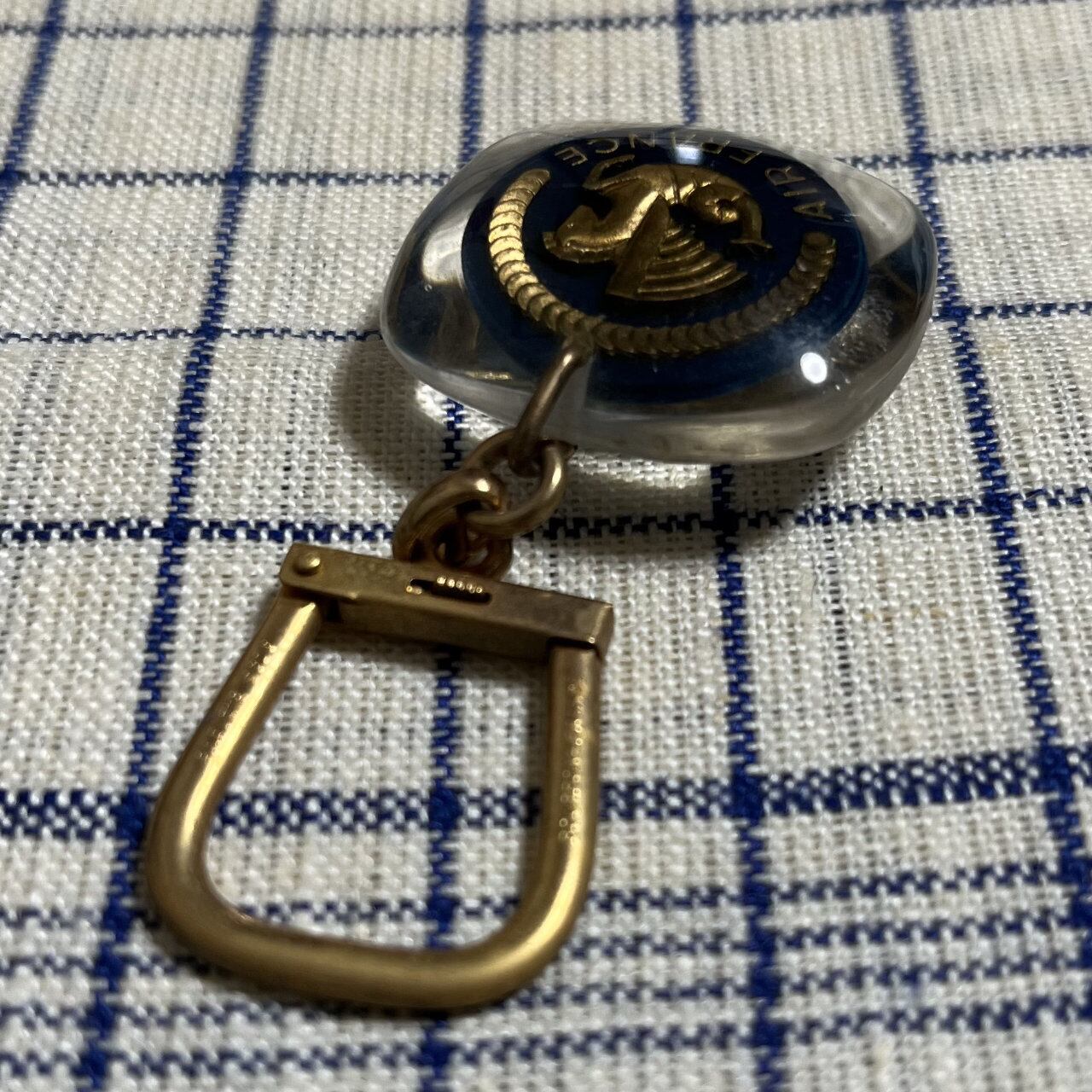 60年代フランスブルボンキーホルダー エールフランス シーホース