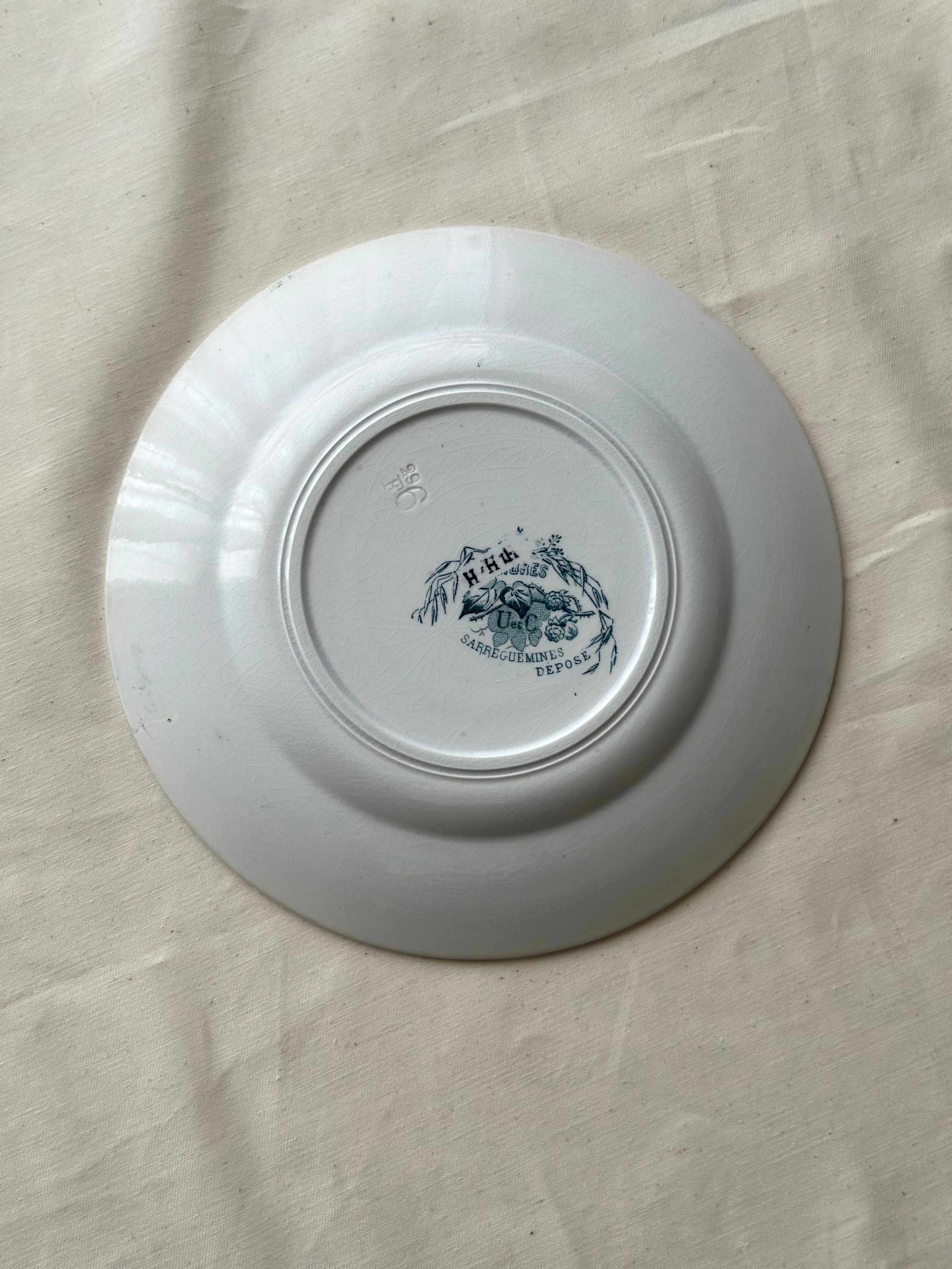 Sarreguemines サルグミンヌ / “MURES” デザートプレート | VIRON
