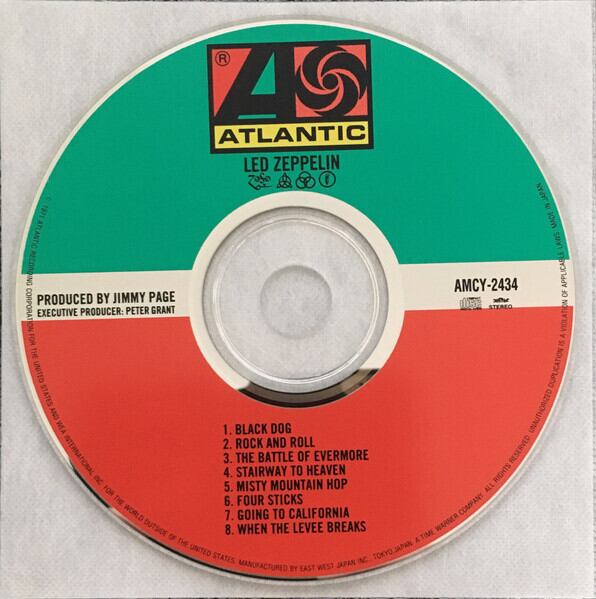 LED ZEPPELIN/レッド・ツェッペリンⅣ(紙ジャケット仕様) | RECORD