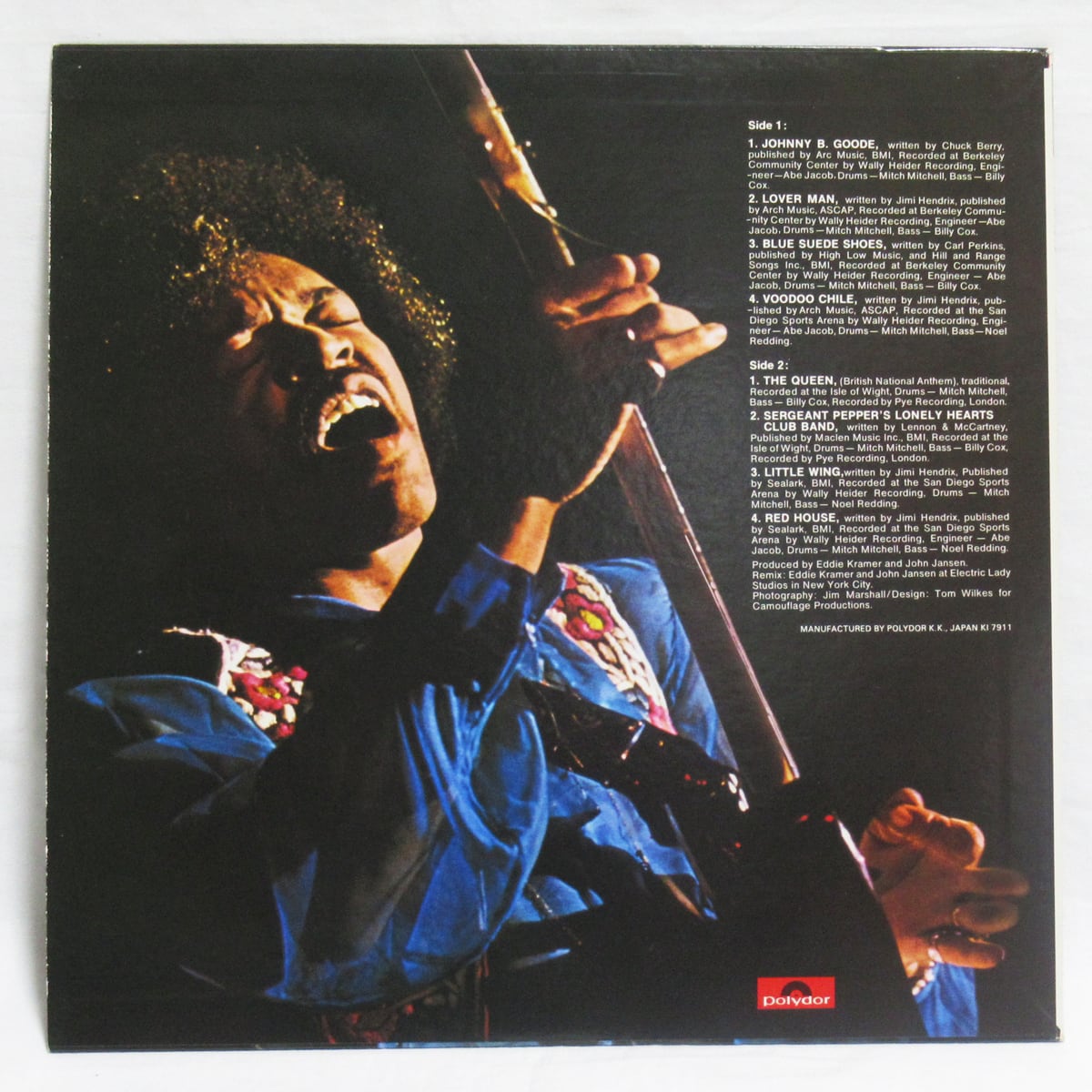 ジミ・ヘンドリックス JIMI HENDRIX ヘンドリックス・イン・ザ