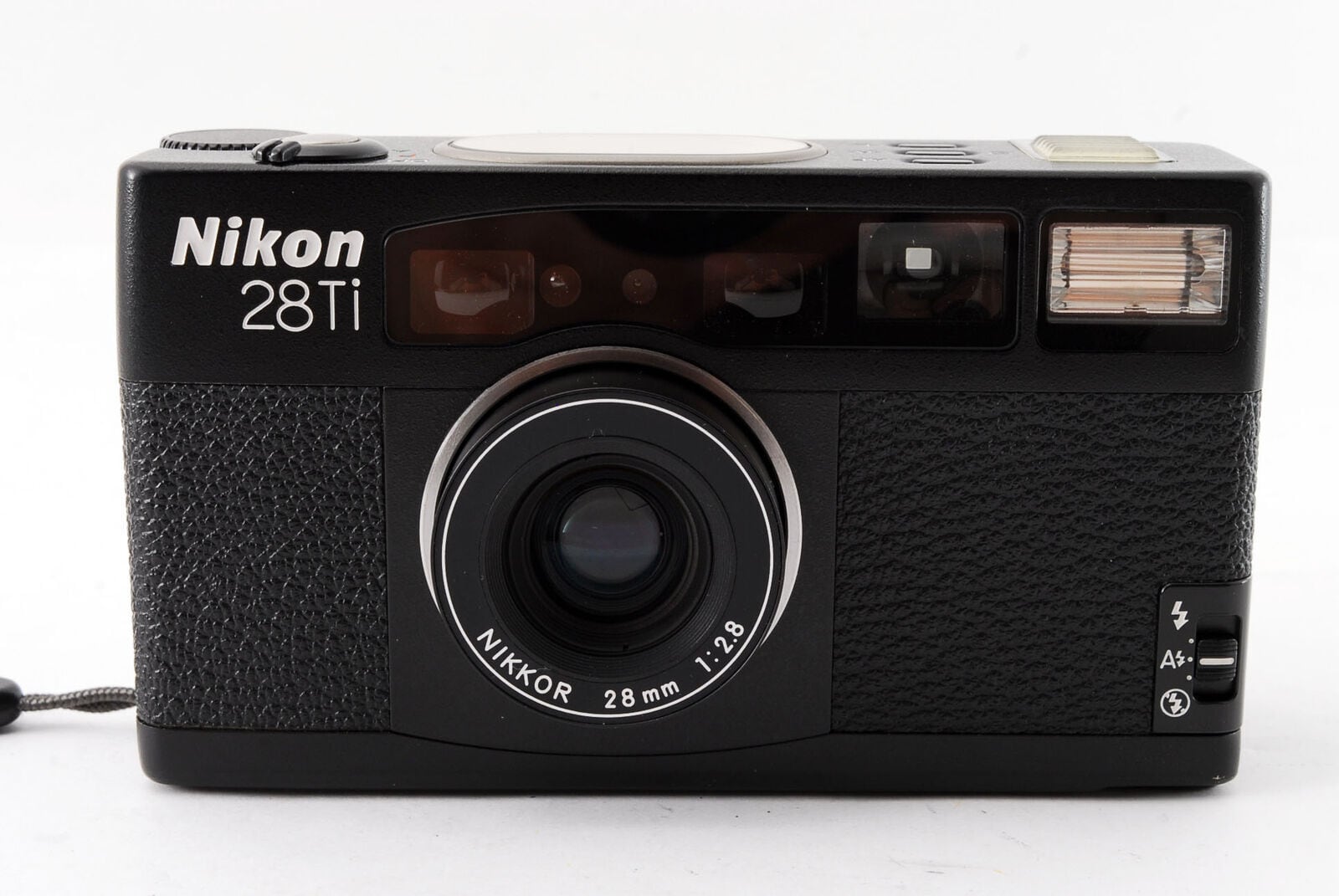 Near Mint Nikon 28Ti Black 35mm Point & Shoot Film Camera Made in