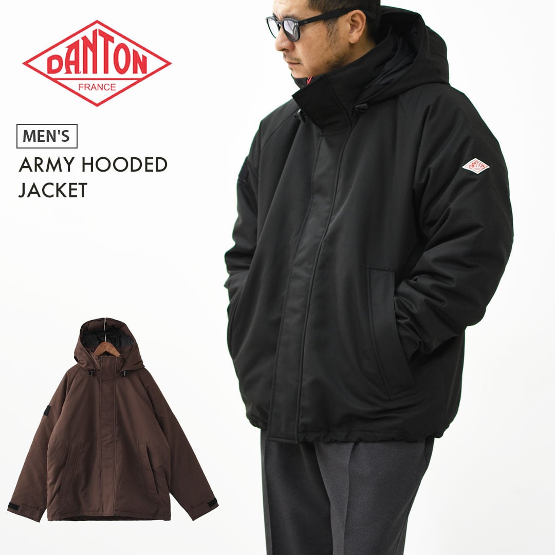 DANTON [ダントン] M ARMY HOODED JACKET [DT-A0030TPR] アーミー
