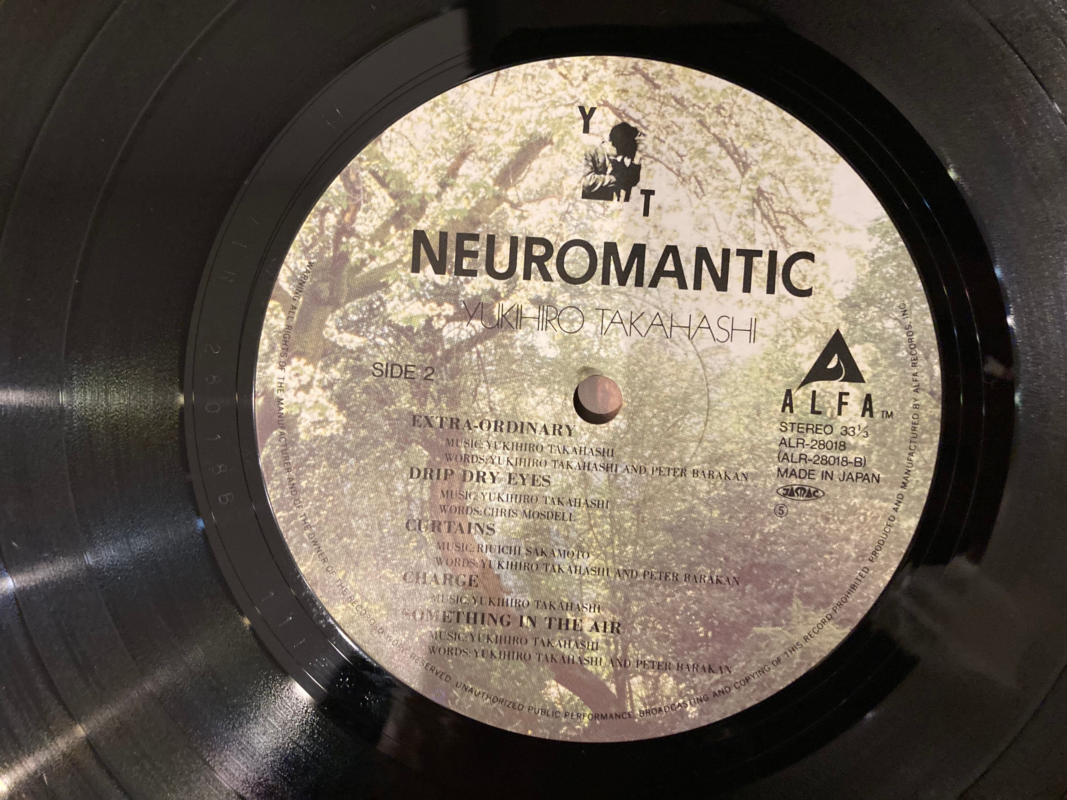 高橋幸宏 / NEUROMANTIC | sixteen records (シックスティーンレコード)