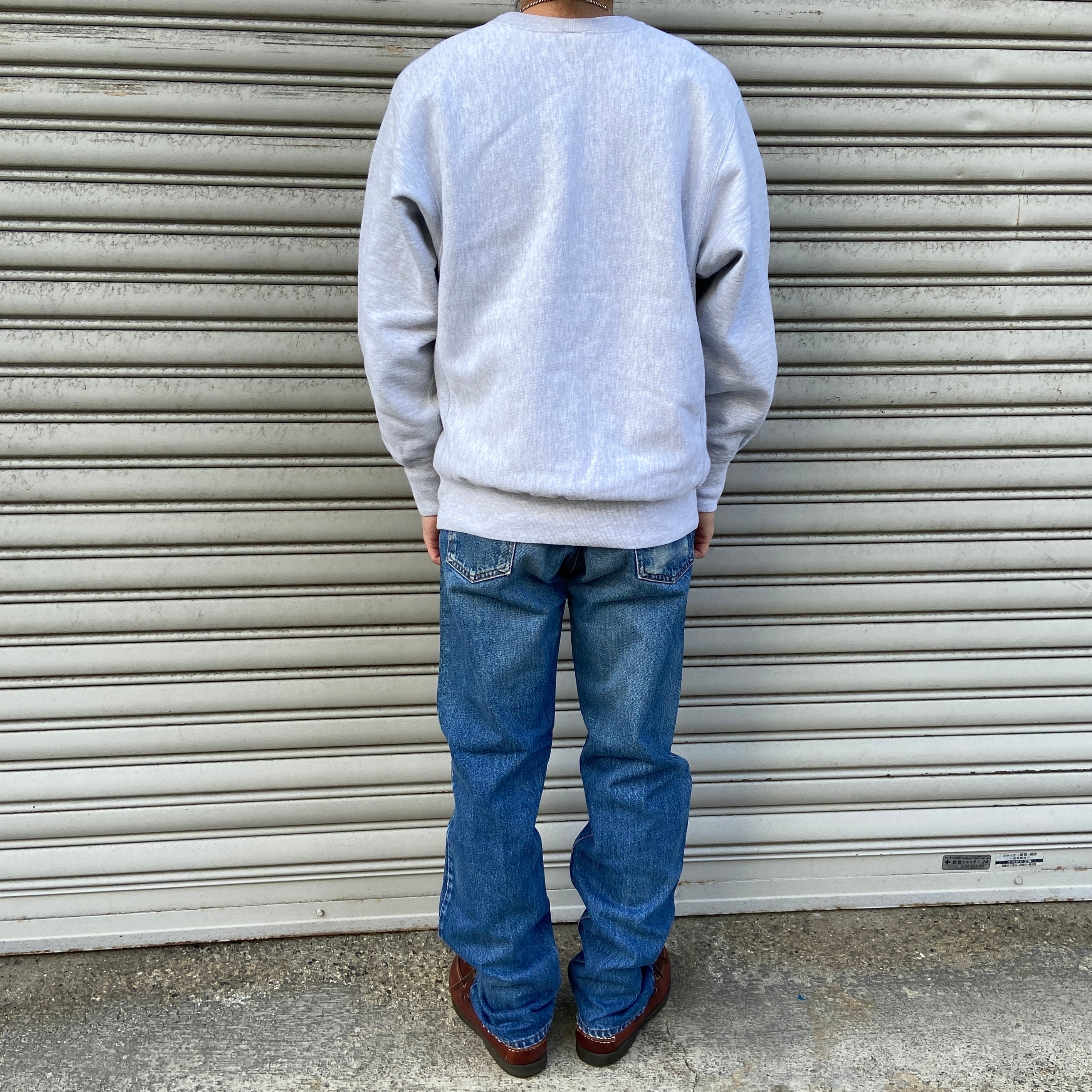 90s USA製 Champion リバースウィーブスウェット グレー XL | 古着屋 Uan