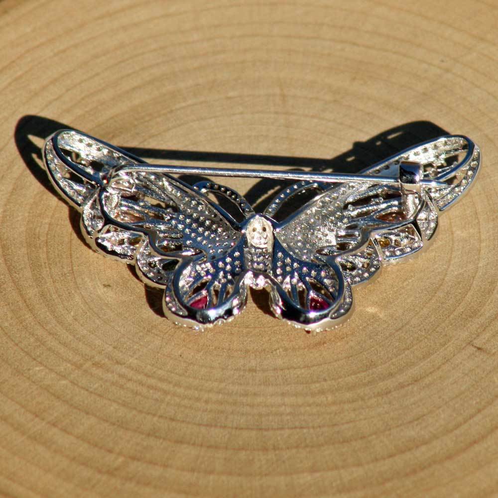 ひたむきアクセサリー】蝶ブローチ | 富良野 ひたむき 物産展