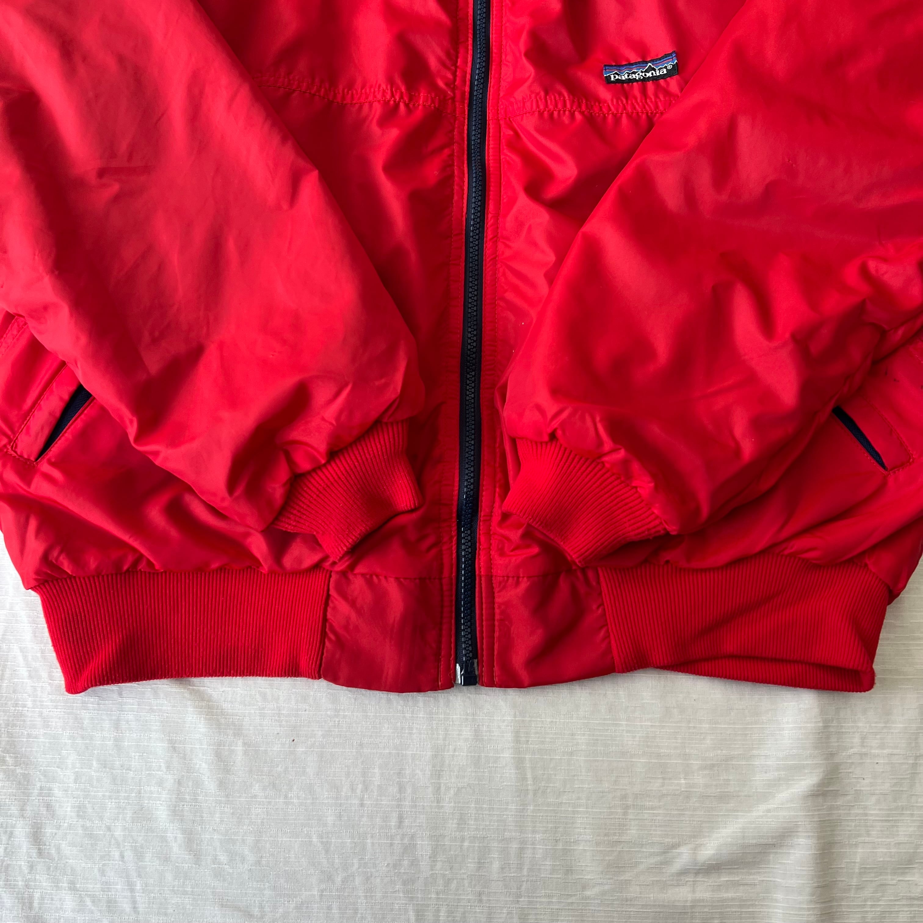 88 USA製 Patagonia シェルドキャプリーンジャケット メンズL フレンチ