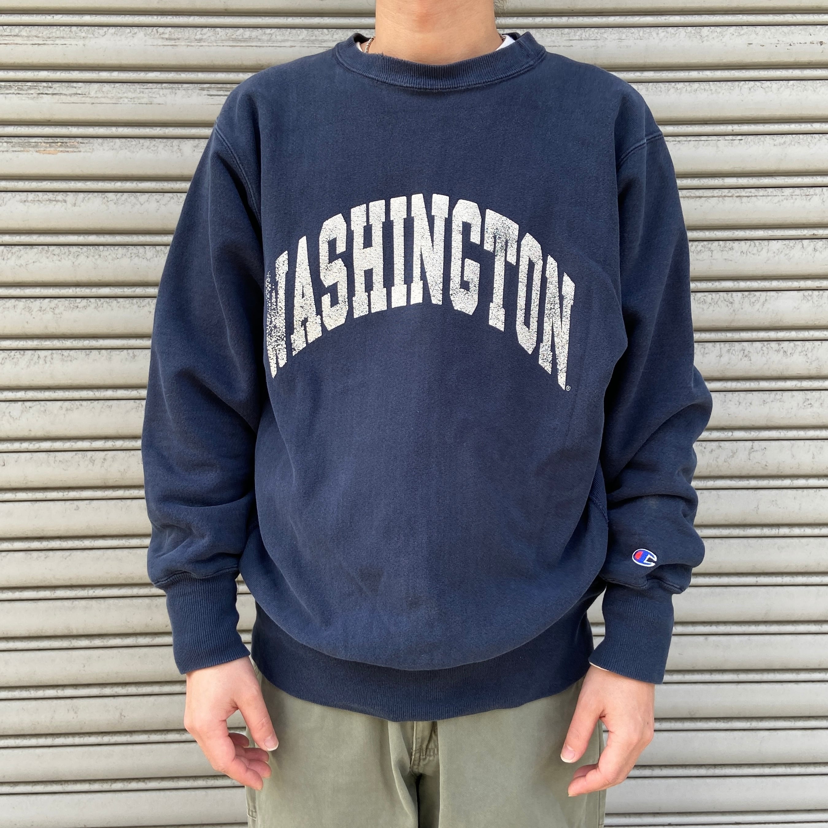 90s USA製 Champion リバースウィーブスウェット ワシントン L | 古着