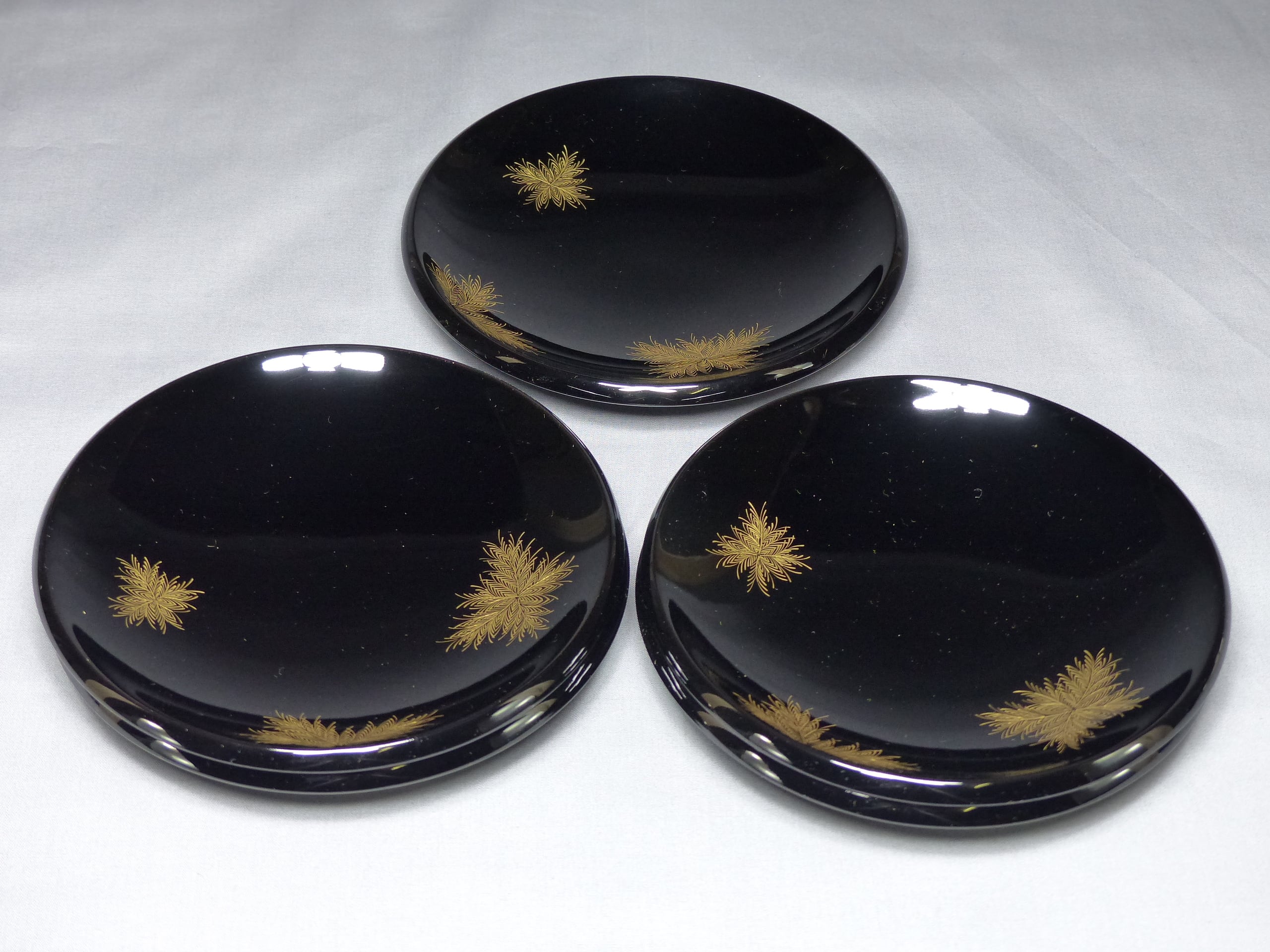 輪島塗 忍沈金 銘々皿 (五客) | 漆器 米永商店