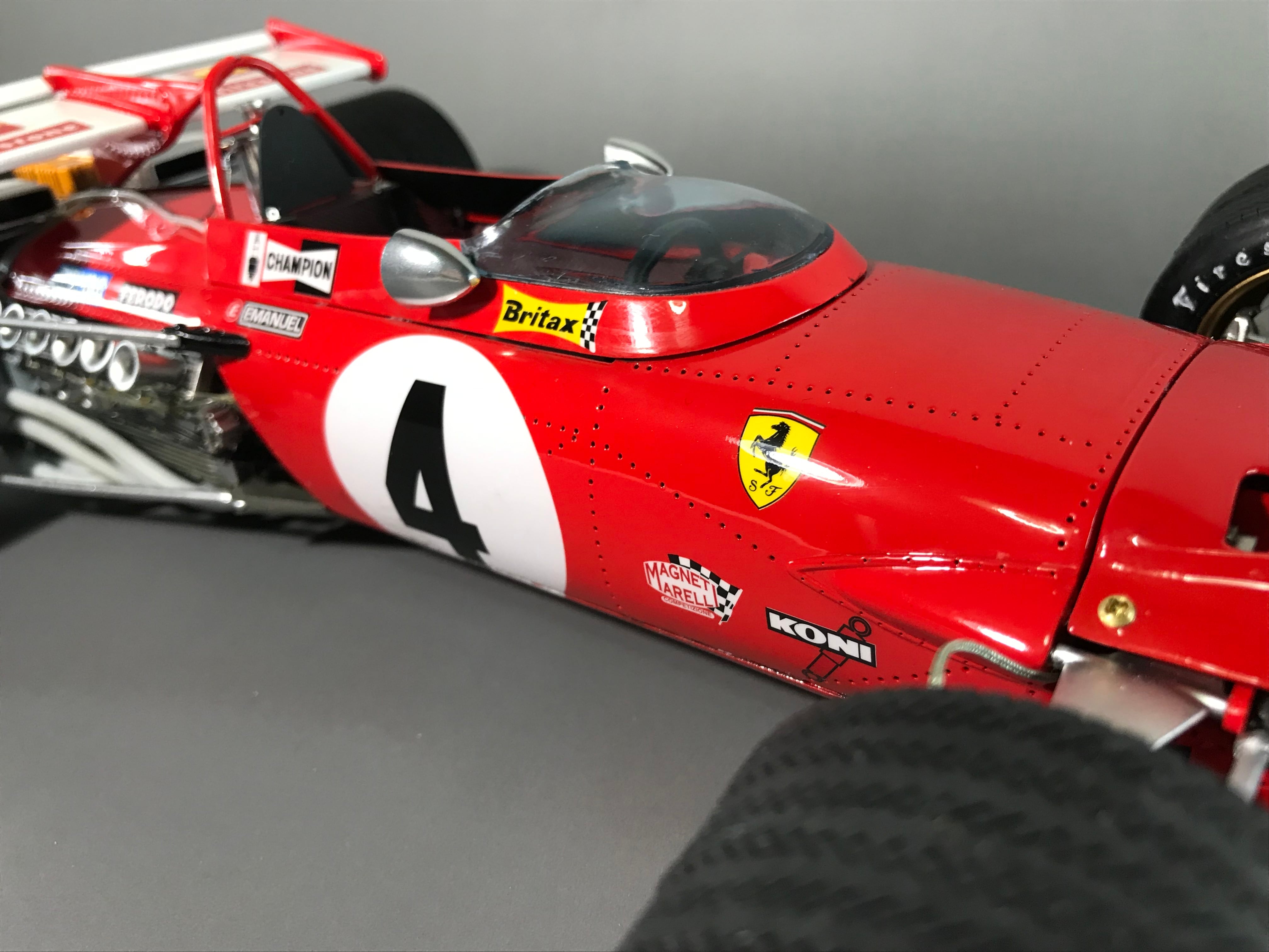 制作サンプル タミヤ1/12 フェラーリ312B完成品 | Ken-1 Model Car Works