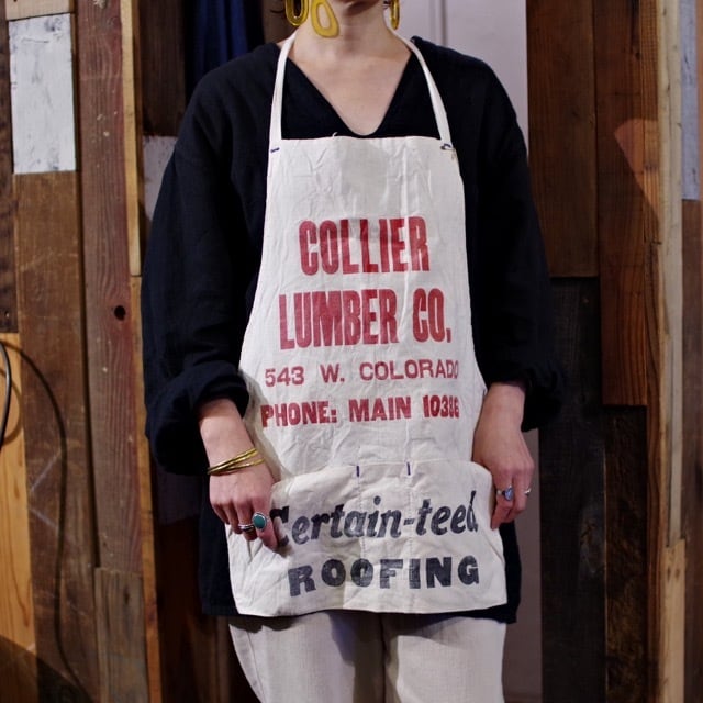 Vintage Work Apron / ヴィンテージ ワーク エプロン / アメリカ製