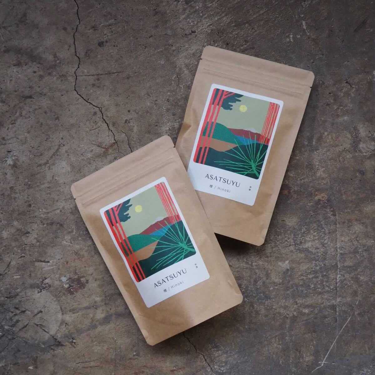 ハーブティー「朝露／Asatsuyu」ブレンド ティーパック20個入り