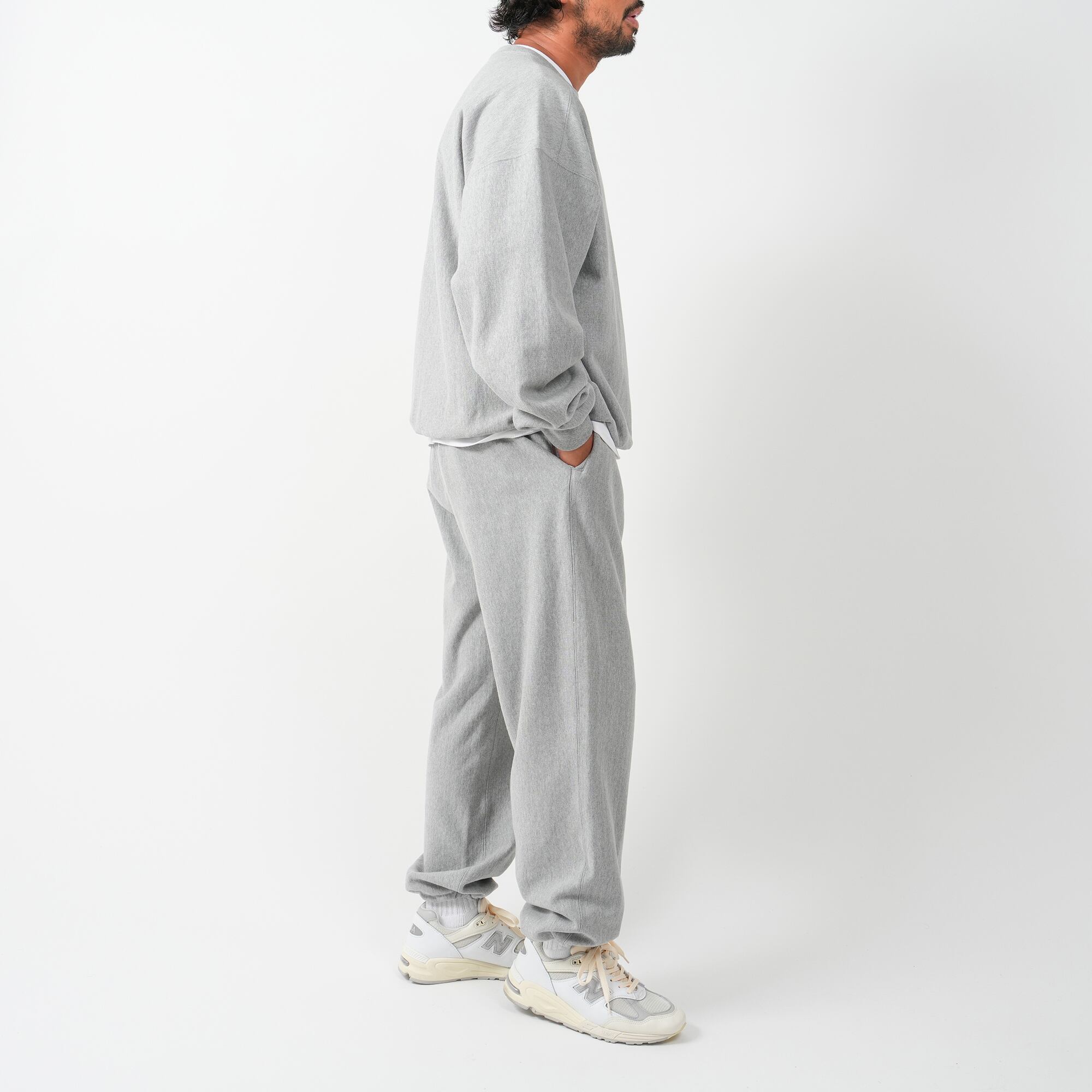 Heavy Weight Wide Pullover Sweat (gray) | OVY