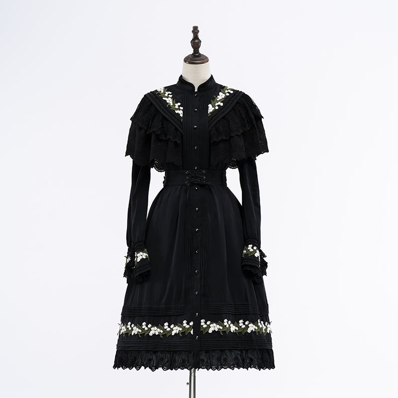 スズランの谷 モチーフレースワンピース | HoshibakoWorks