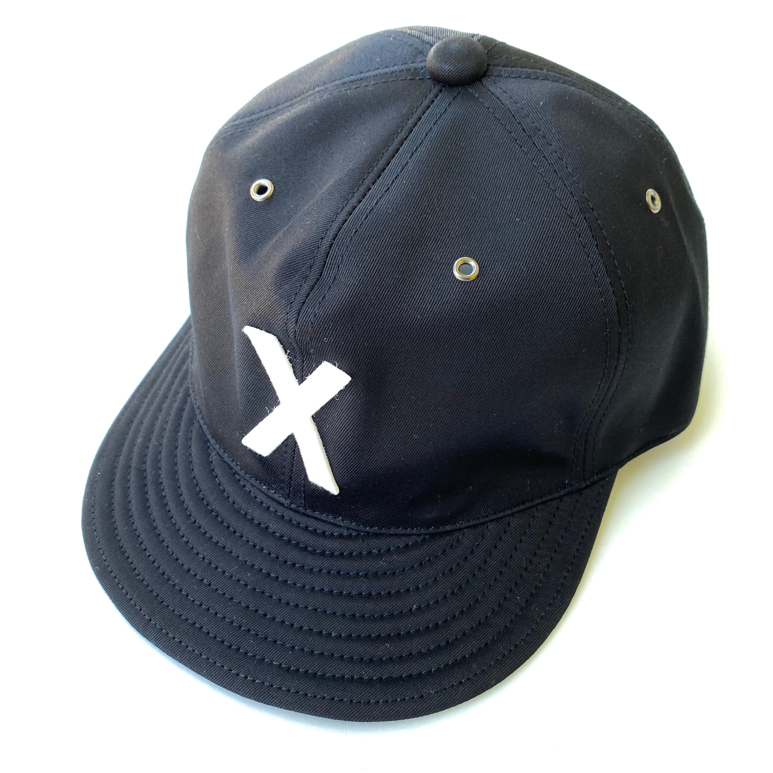 All handmade “X”cap BLACK | OLDX