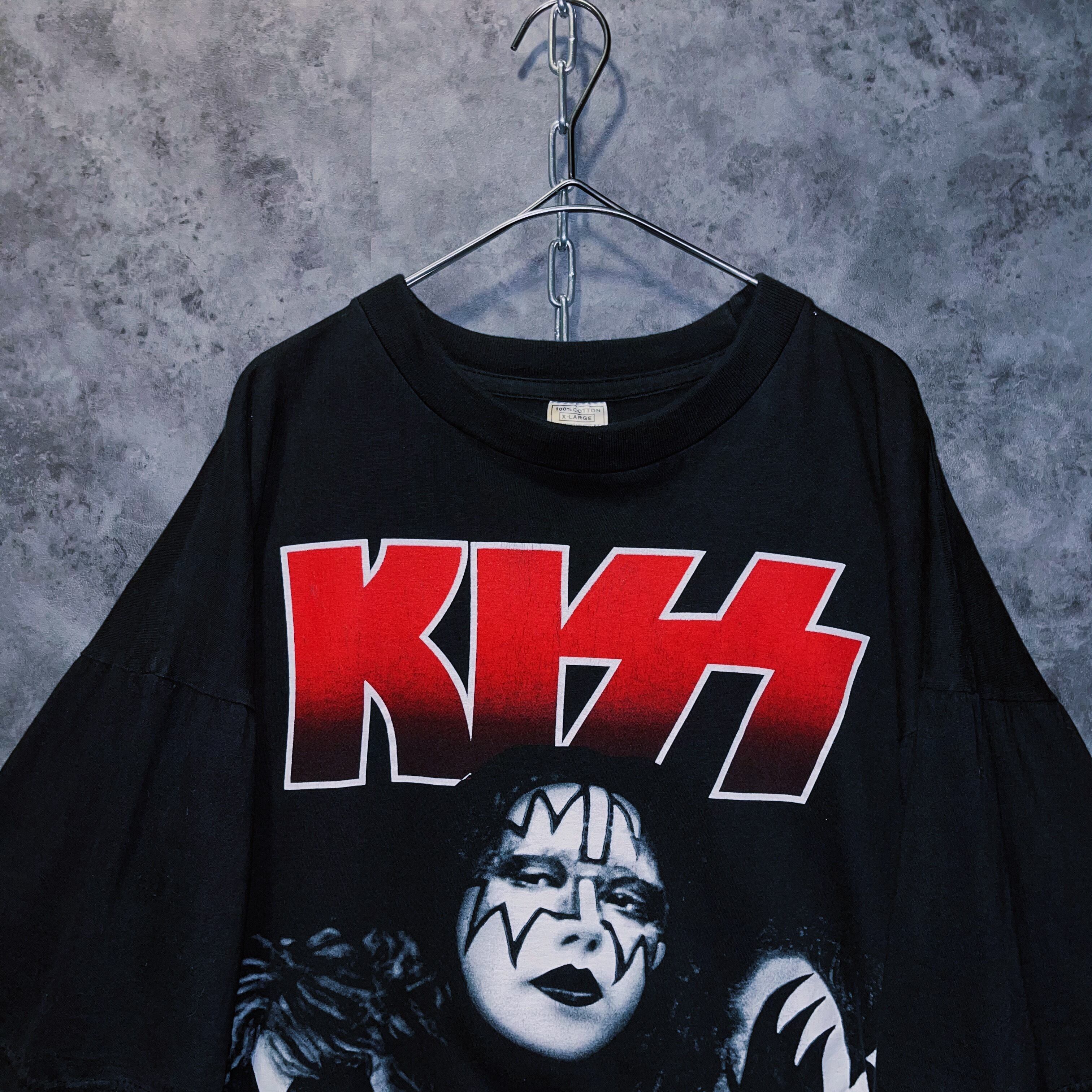 doppio】vintage “KISS ALIVE/WORLDWIDE '96-'97” band tour T-shirt