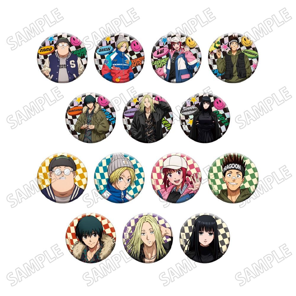 TVアニメ「SAKAMOTO DAYS」 描き下ろし缶バッジコレクション【JF25