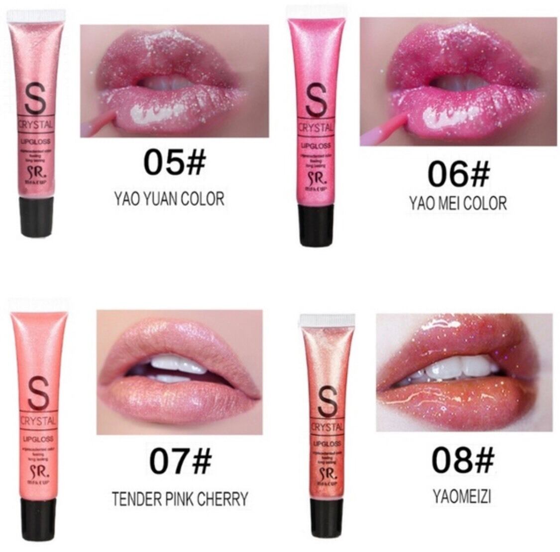 クリスタル リップグロス チューブタイプ #11 コーラルレッドいちご