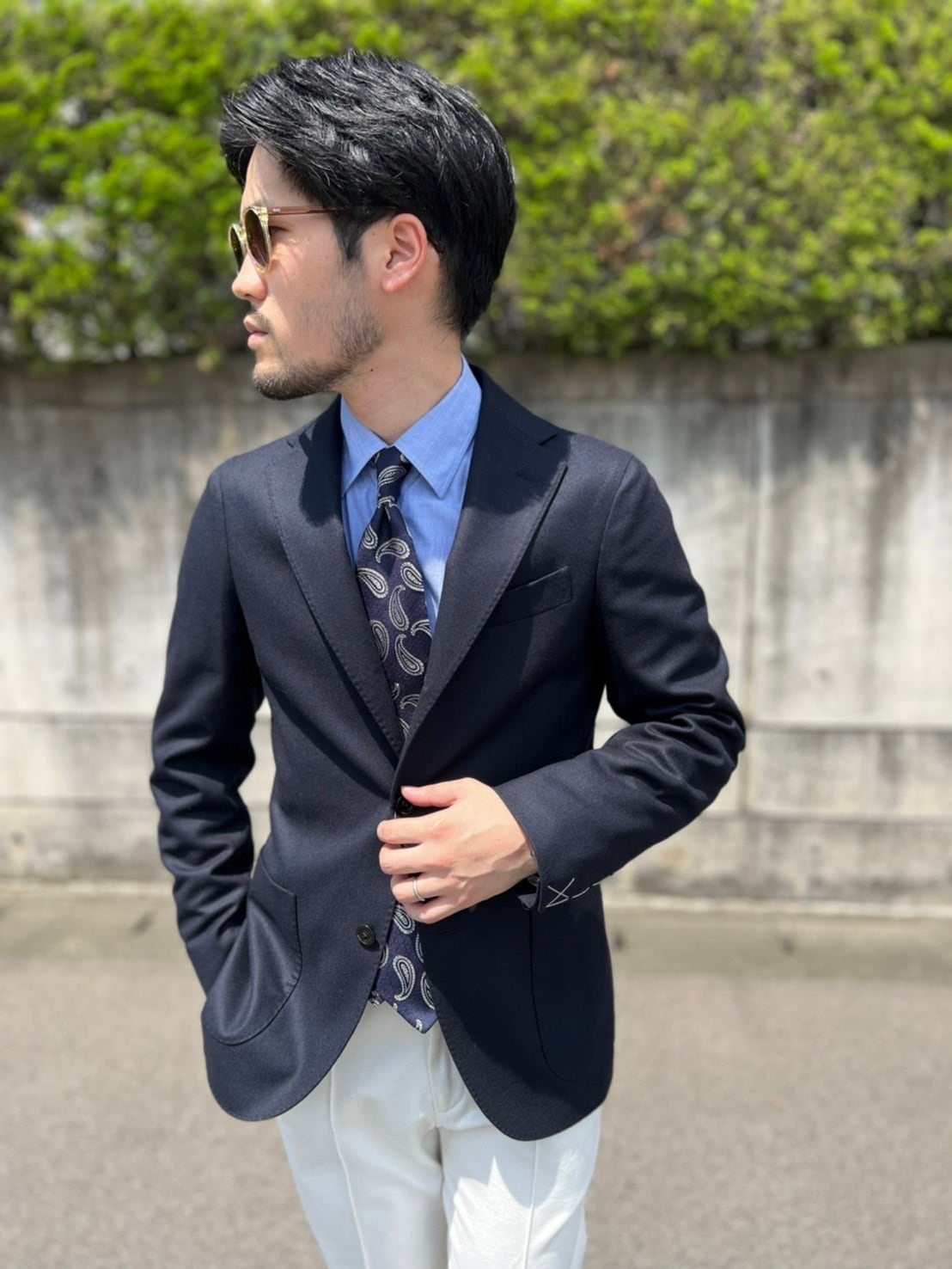 BOGLIOLI（ボリオリ） DOVER（ドーヴァー）ウールフランネル 3B