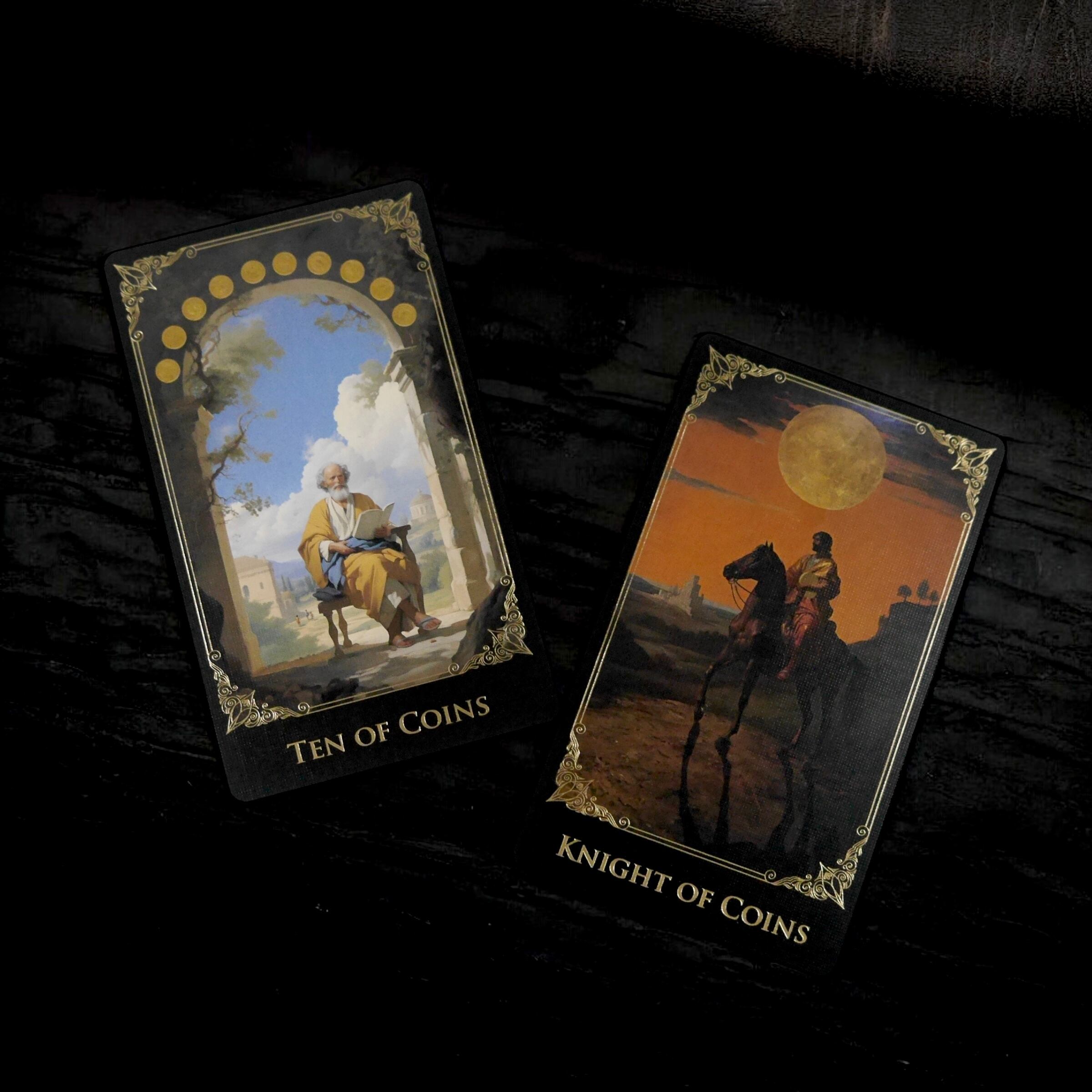 バロックタロット 貴重 芸術的で美しいタロットカード クラウドファン