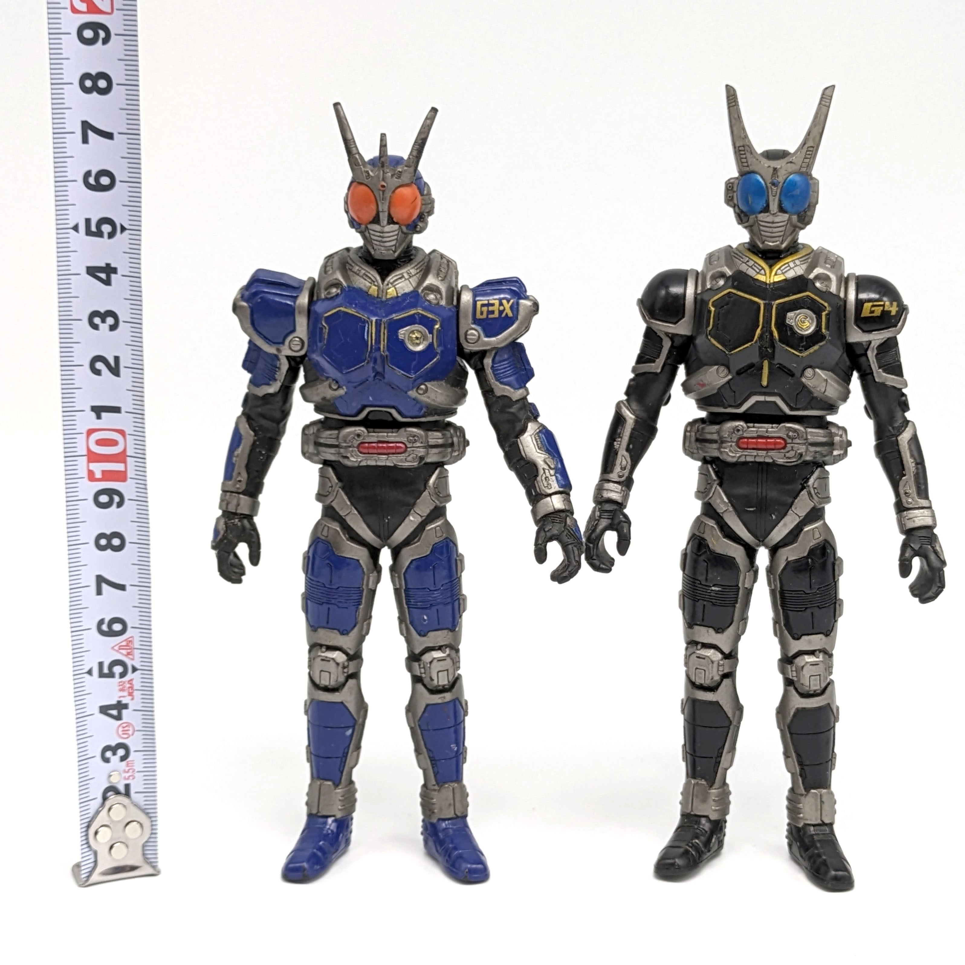 BANDAI(バンダイ)・ソフビ人形・仮面ライダーアギト・G3-X・G4・レトロ