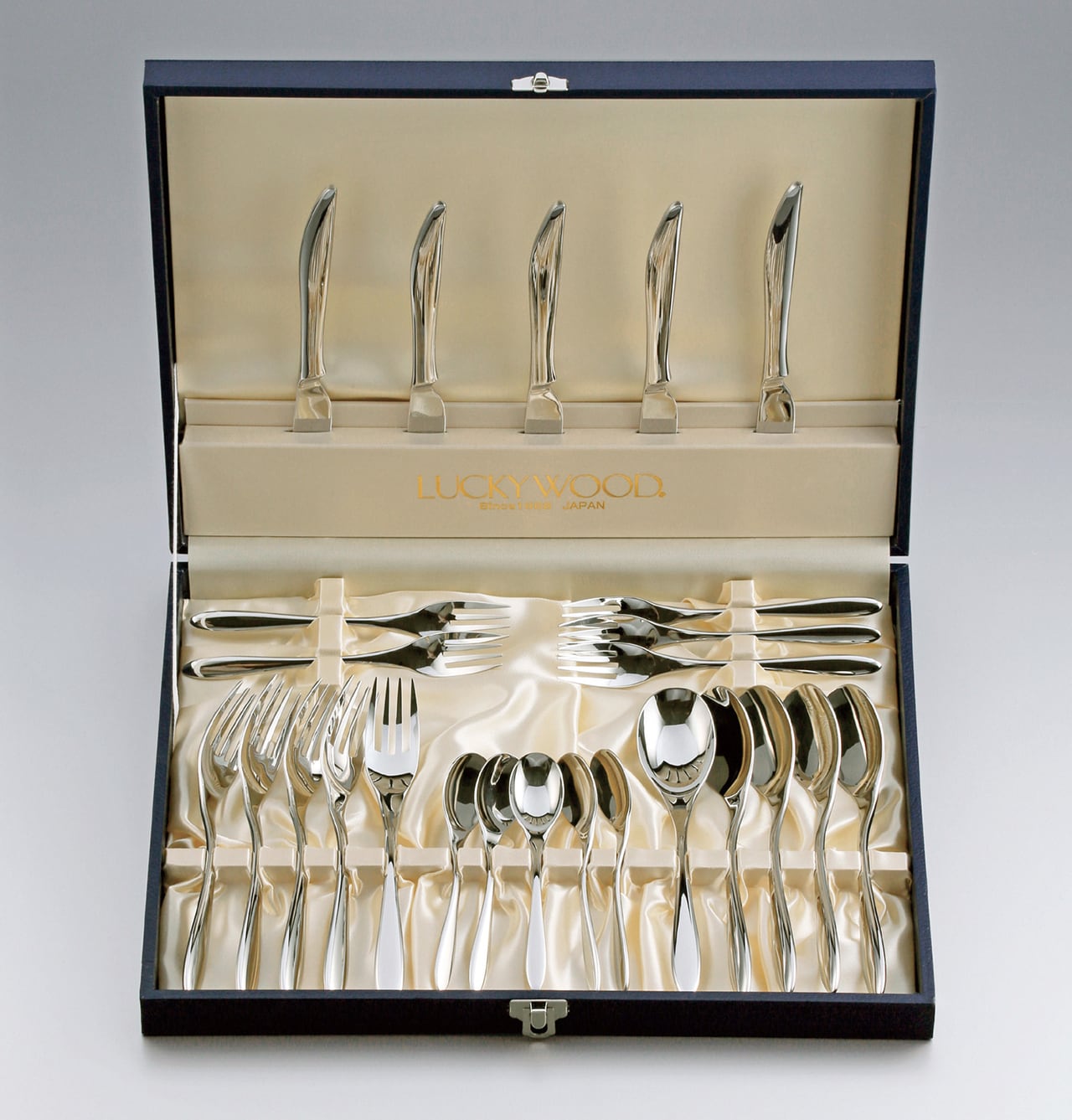 マリール〉25pc.ディナーセット（5客用） 5-15025-0110 | LUCKYWOOD