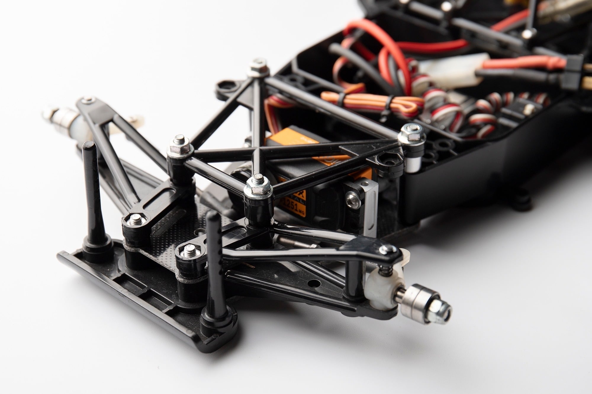 タミヤ用 センタリングサーボマウントセット(素材4ミリ厚ジュラルミン