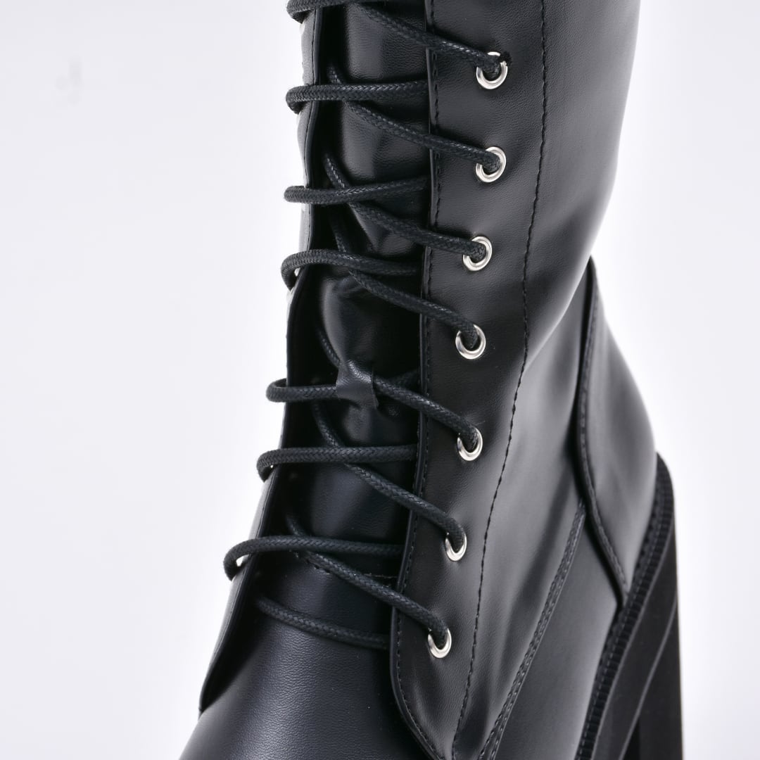 レースアップ厚底ロングブーツ | VOLCAN&APHRODITE
