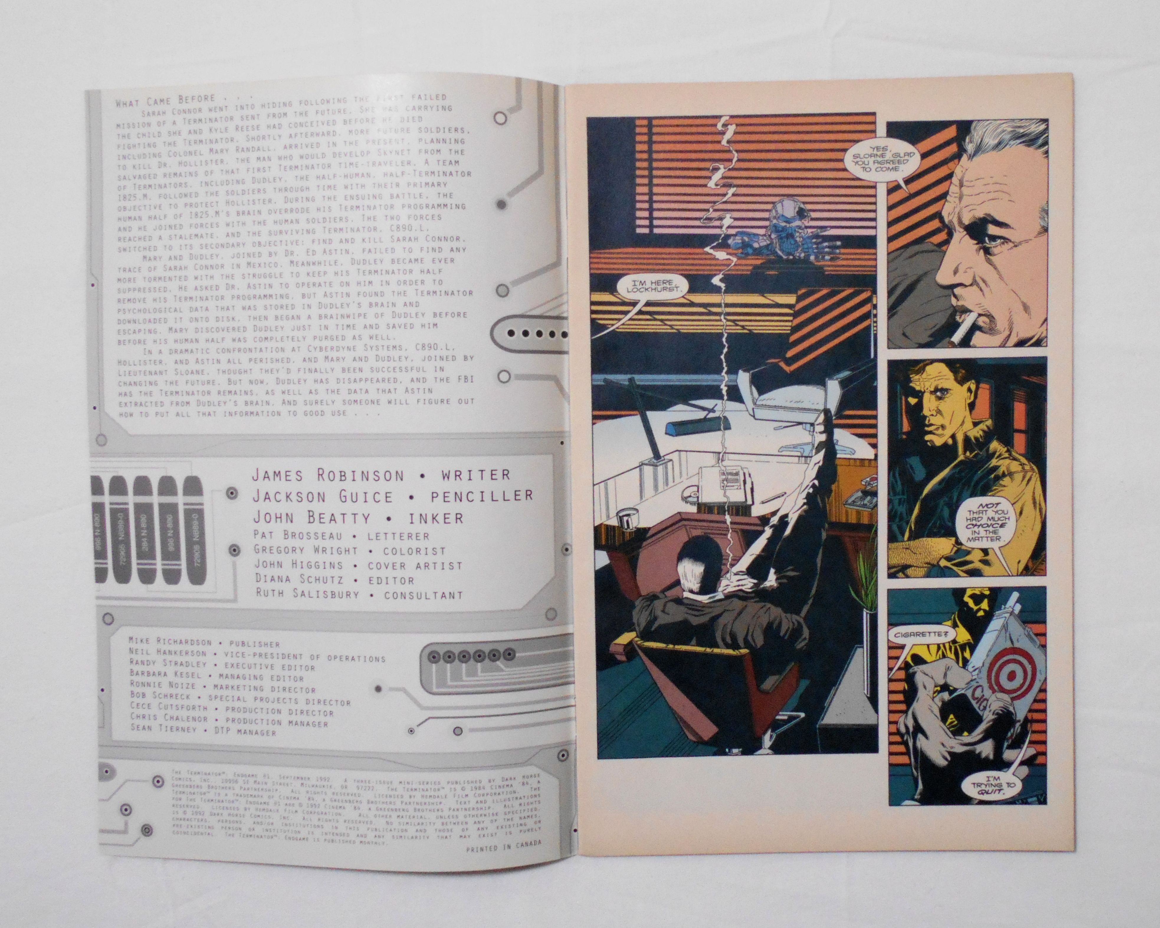 ターミネーター THE TERMINATOR: ENDGAME】#1 (of 3) DARK HORSE