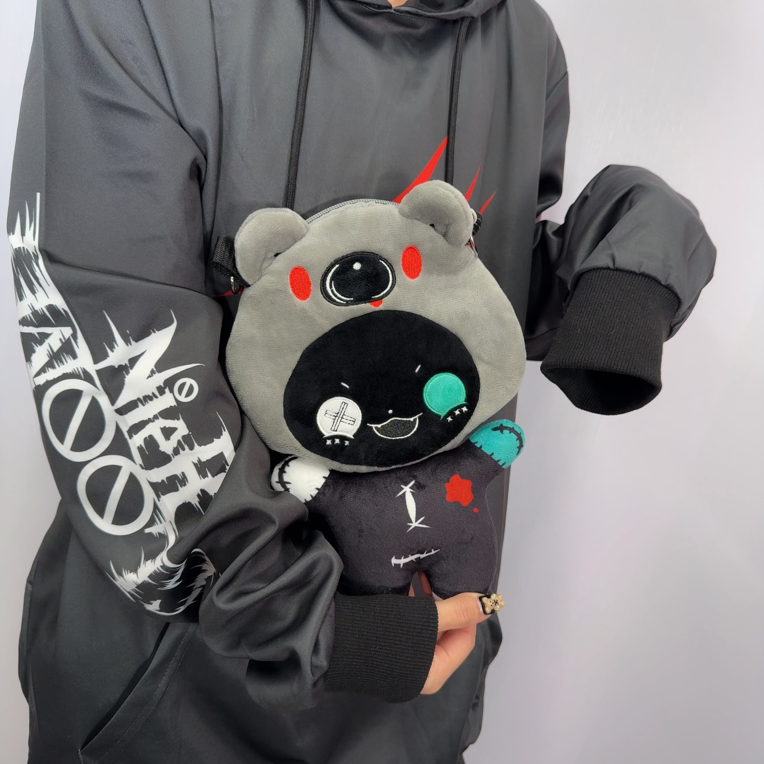 グル〜ミ〜×NIERコラボデザイン 2WAYぬいぐるみポシェット【シエル