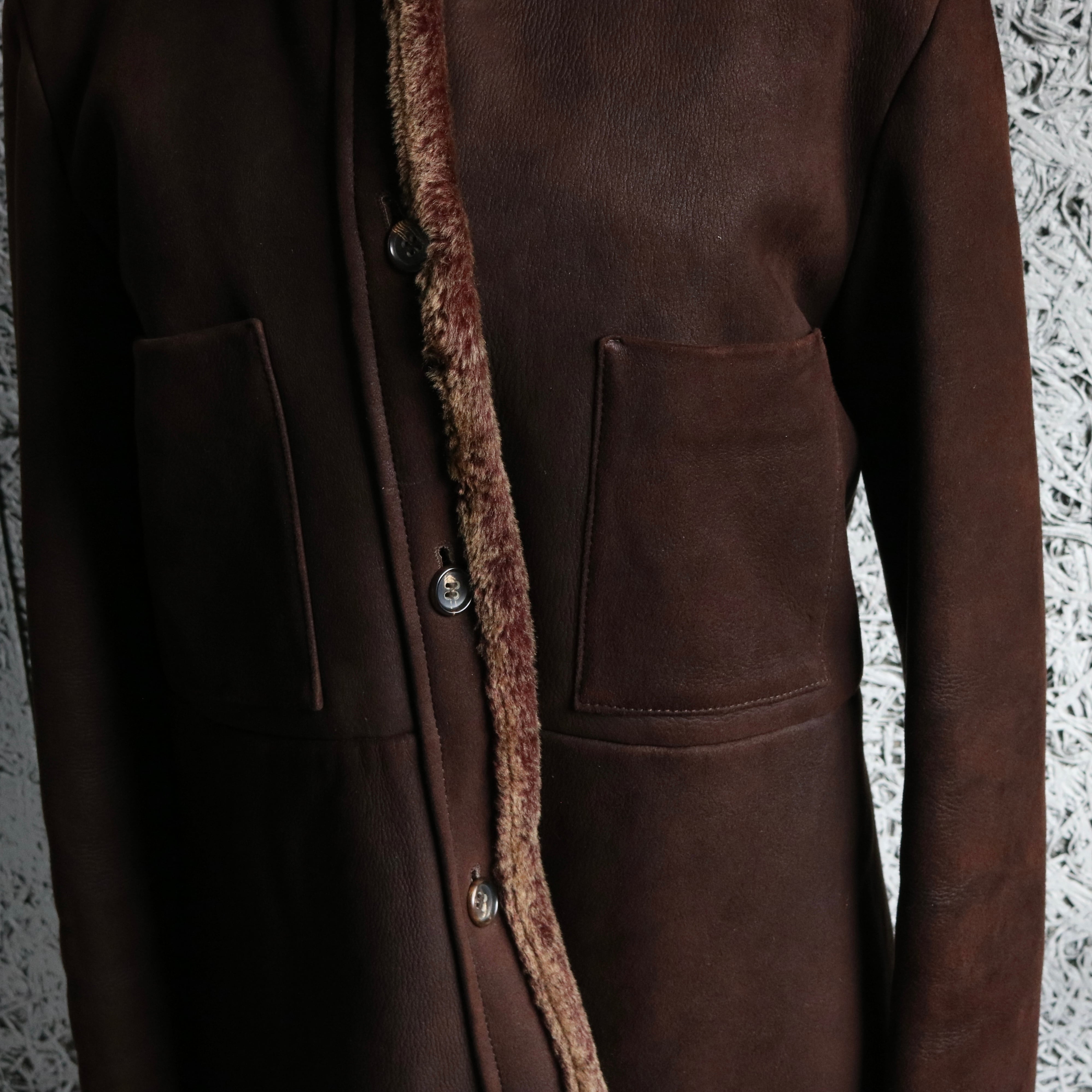 Old JIL SANDER-mouton jacket-/オールドジルサンダー-ムートン