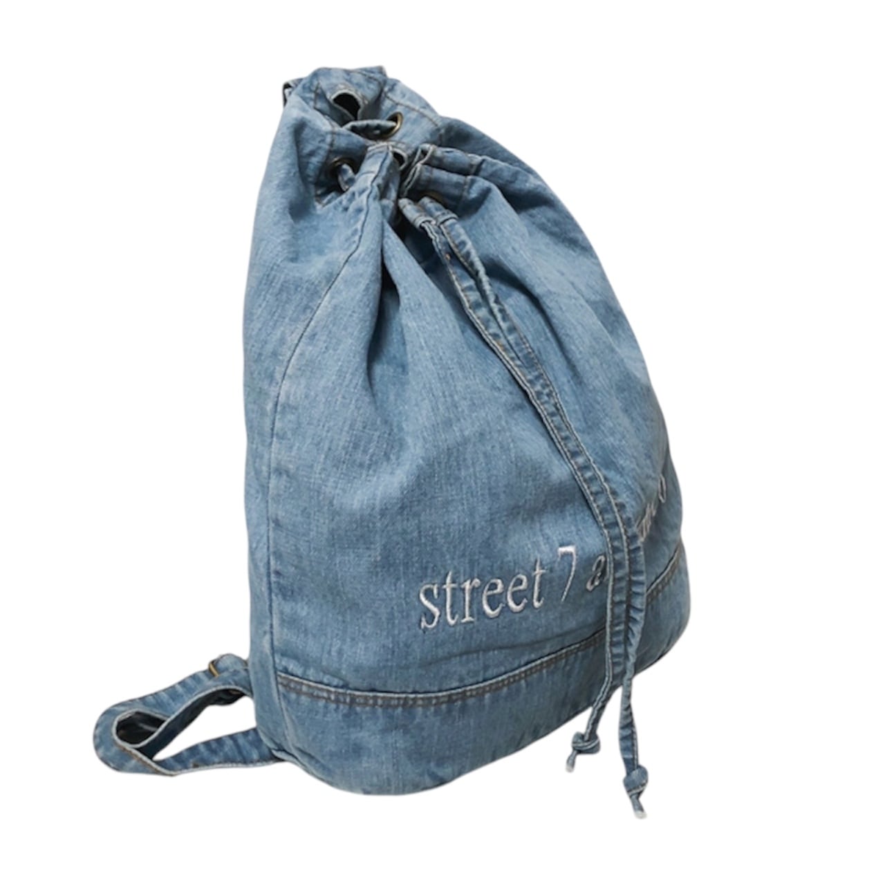 スタイルブロック デニムナップサック リュックサック ナップサック