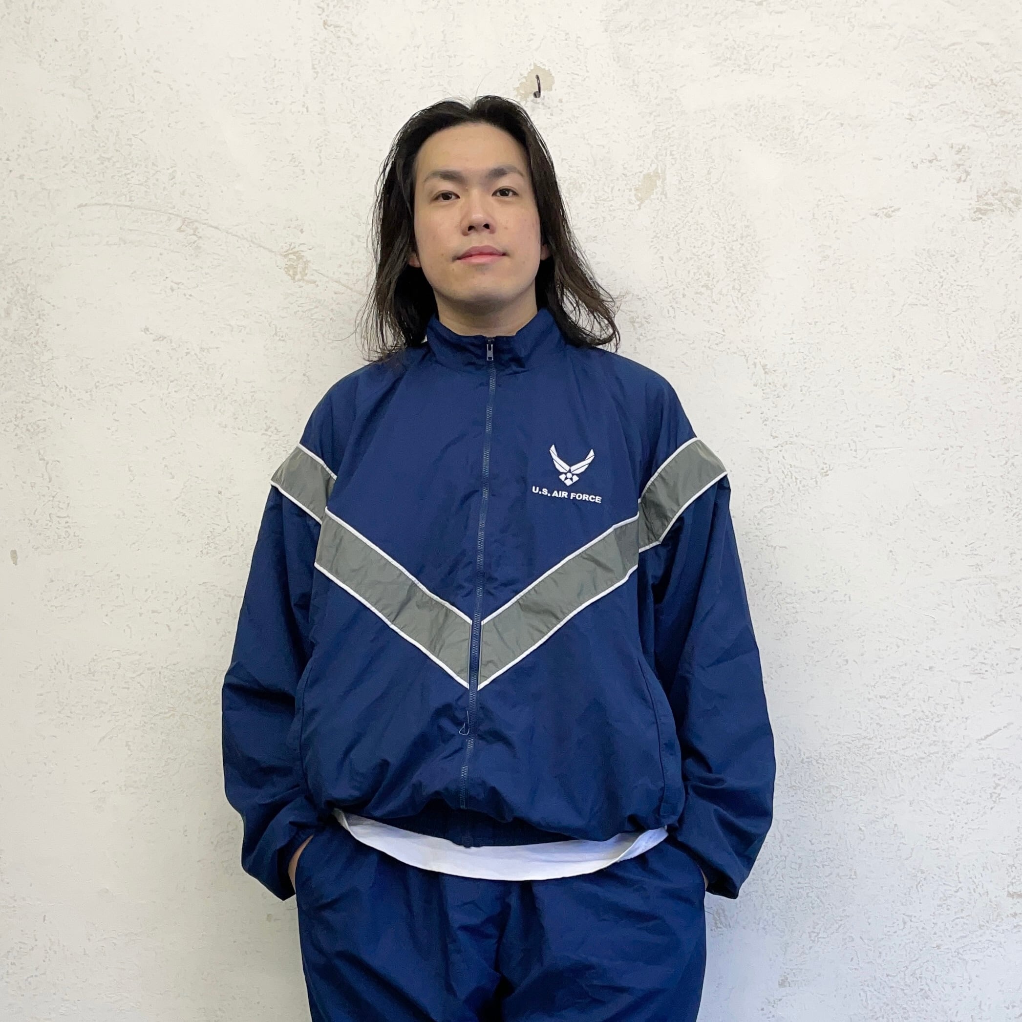 00's U.S.Air Force PTU Military Training Jacket size/M-R エア