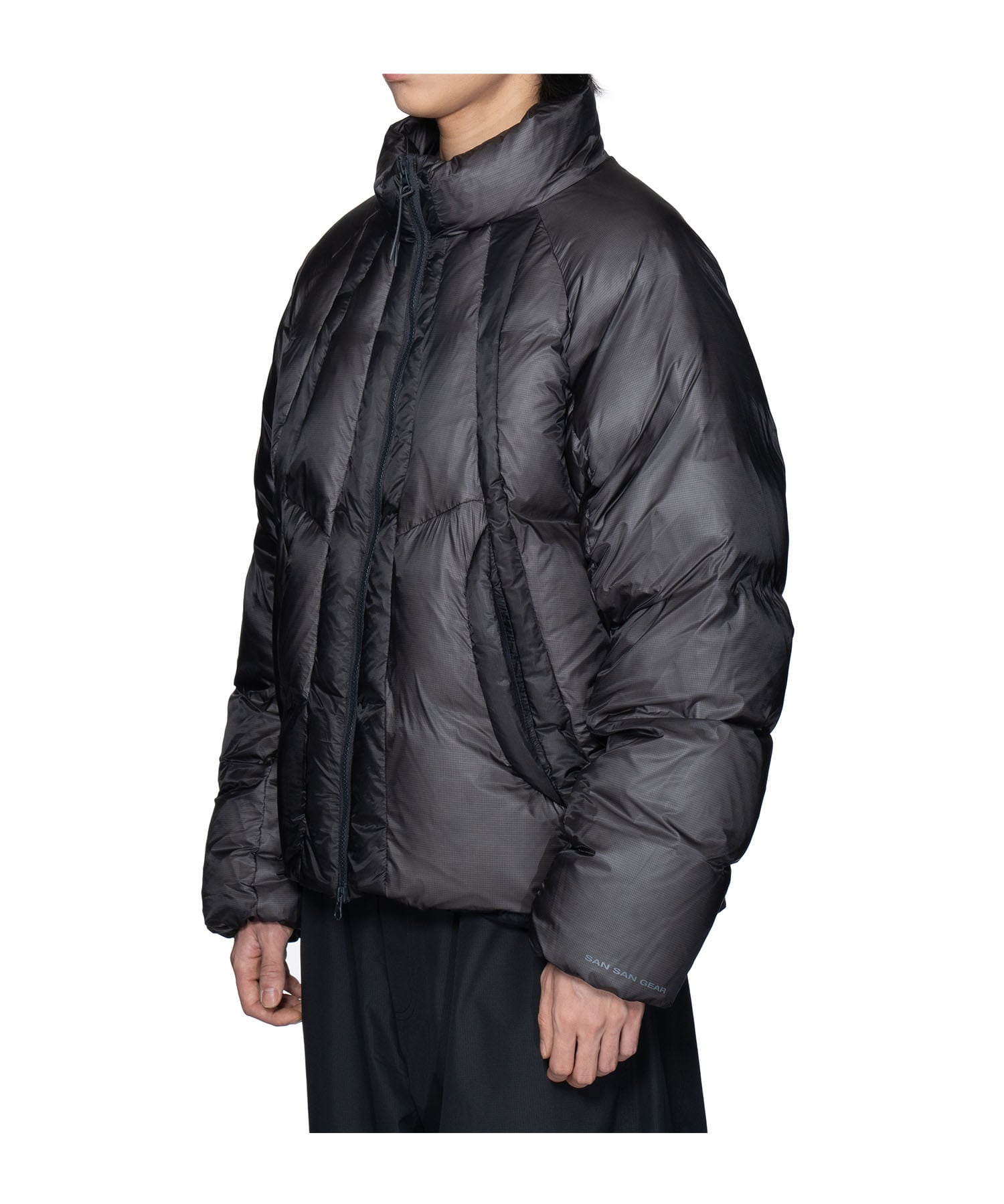 SAN SAN GEAR] 23FW PUFFER JACKET BLACK 正規品 韓国ブランド 韓国