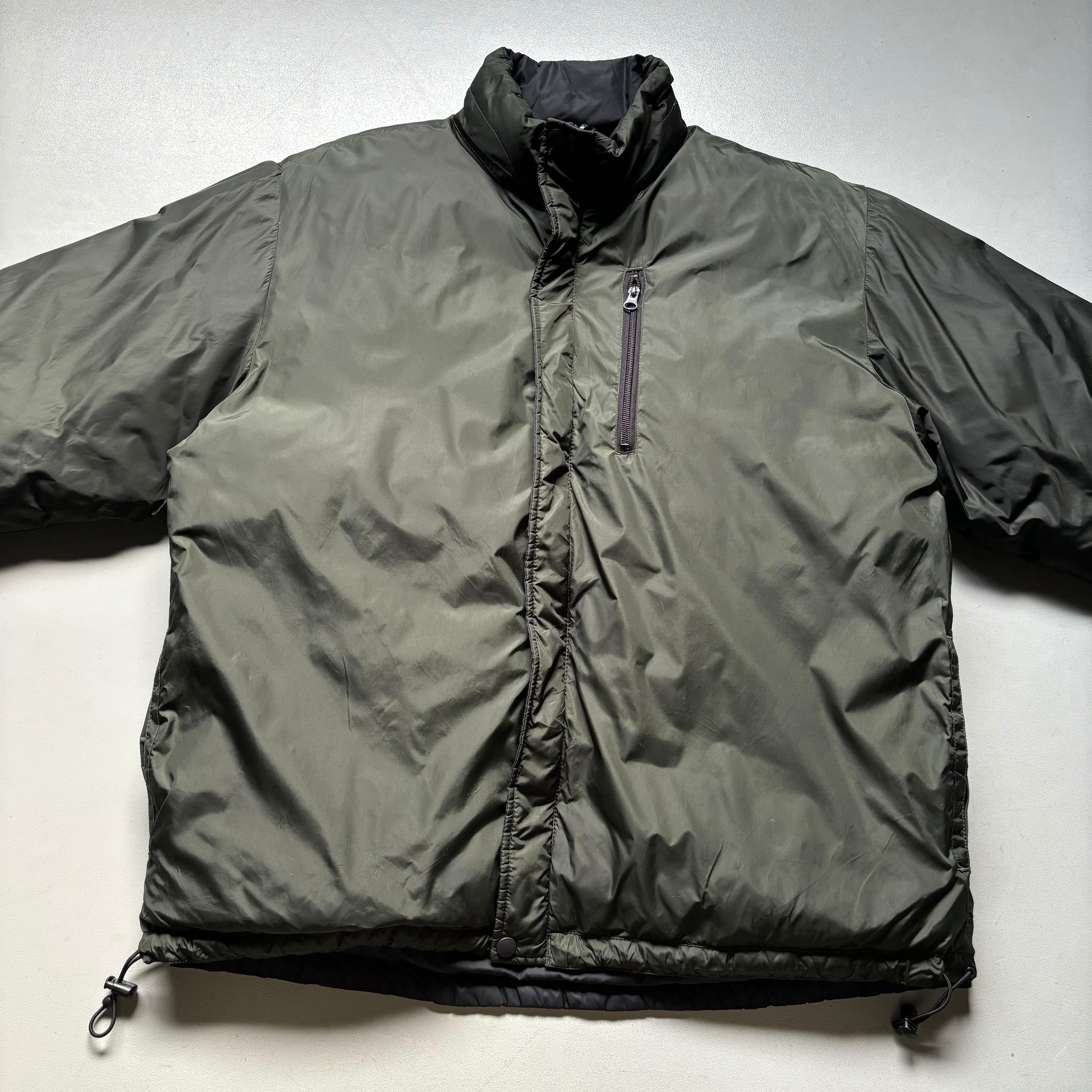 LANDS' END reversible down jacket “size L” ランズエンド