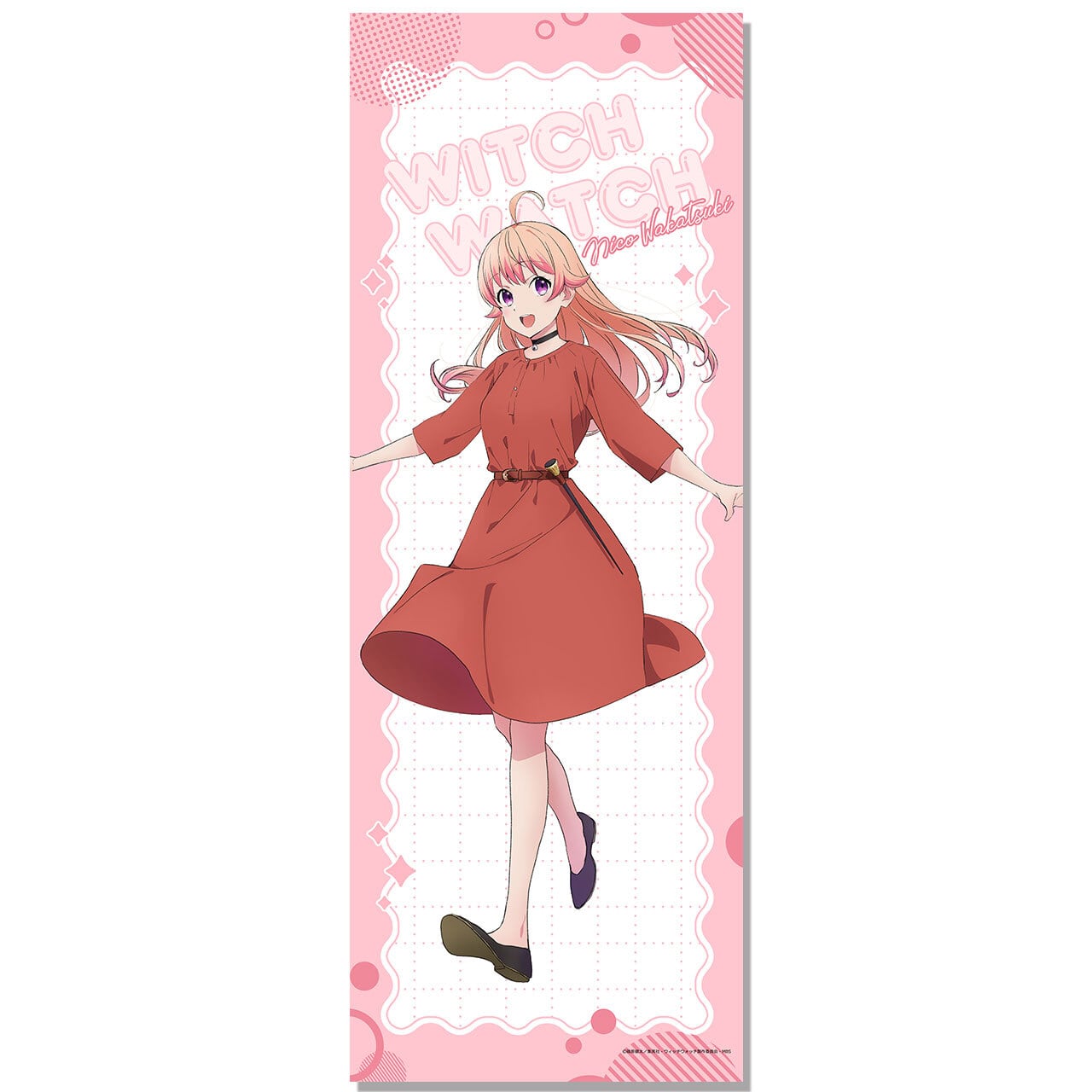 4571576727128受注生産】TVアニメ『ウィッチウォッチ』 ラバーマット