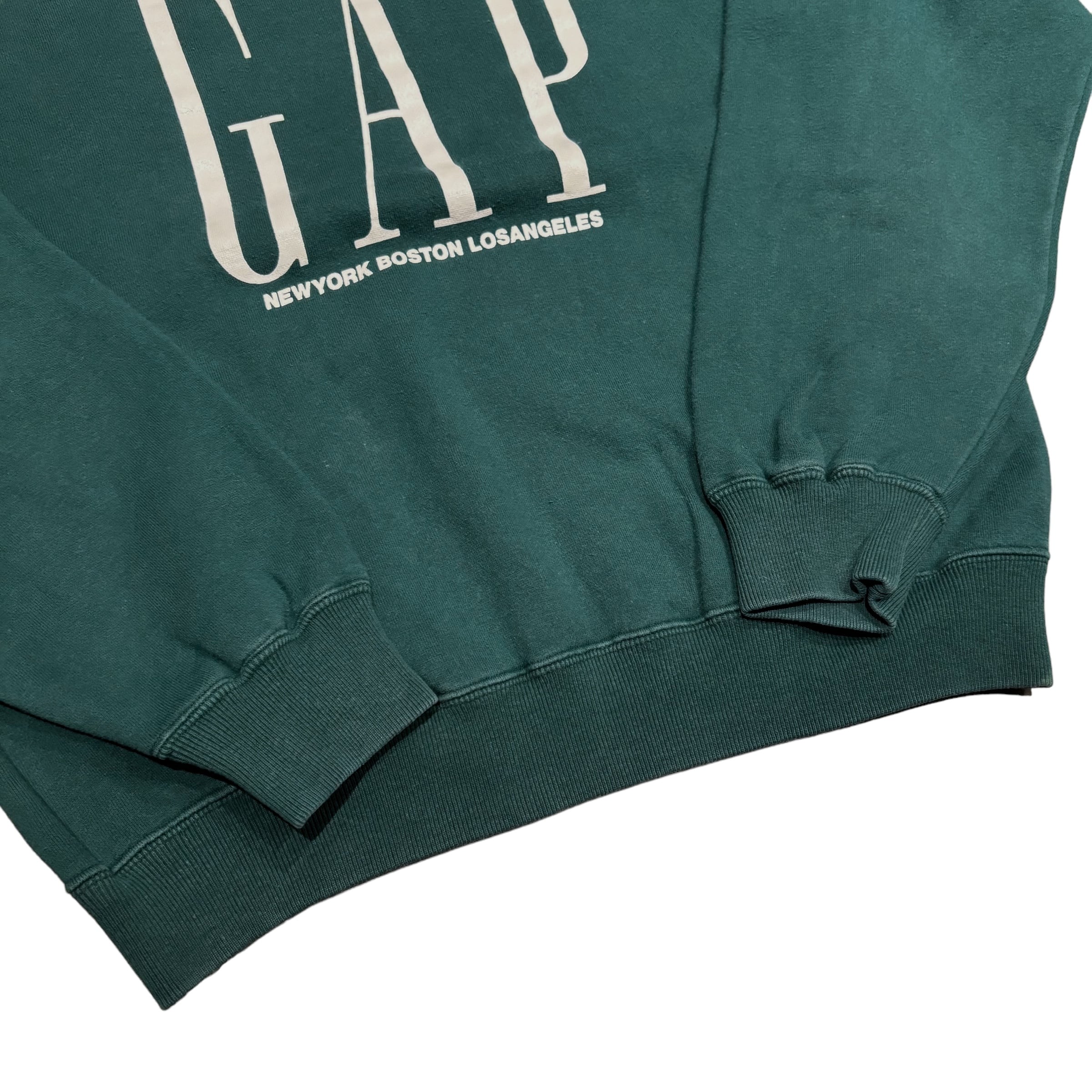 90's Old Gap 前V Logo Sweat S / オールドギャップ ロゴ スウェット