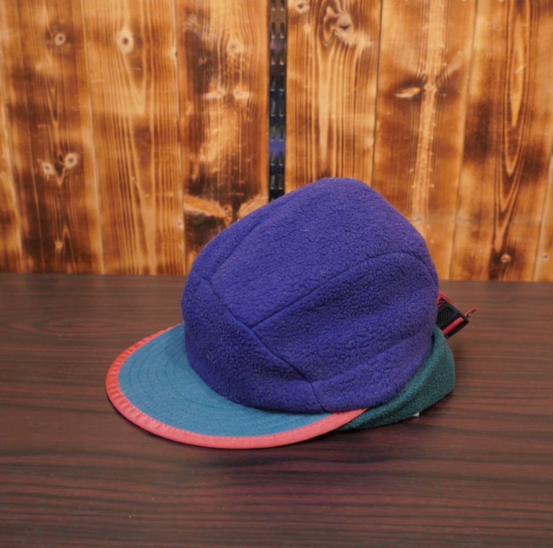 90s patagonia ダックビル フリース キャップ USA製 M/パタゴニア