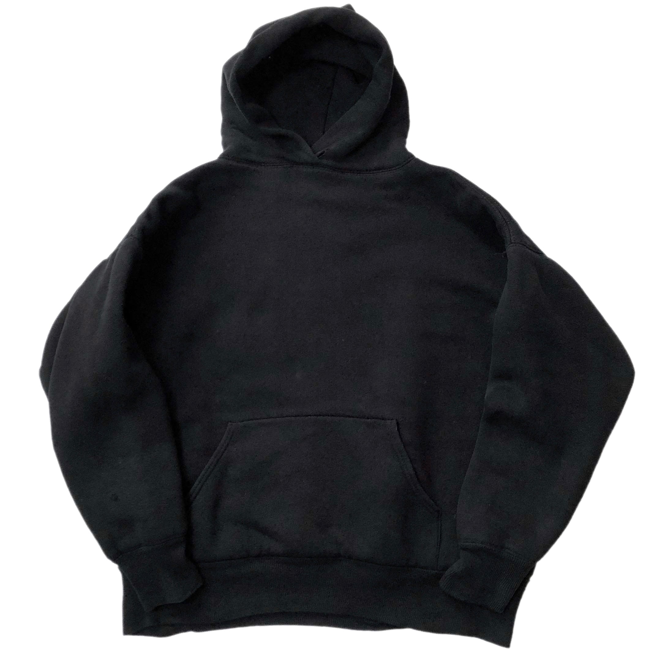 50-60s ヴィンテージ ダブルフェイス スウェットパーカー 黒【L