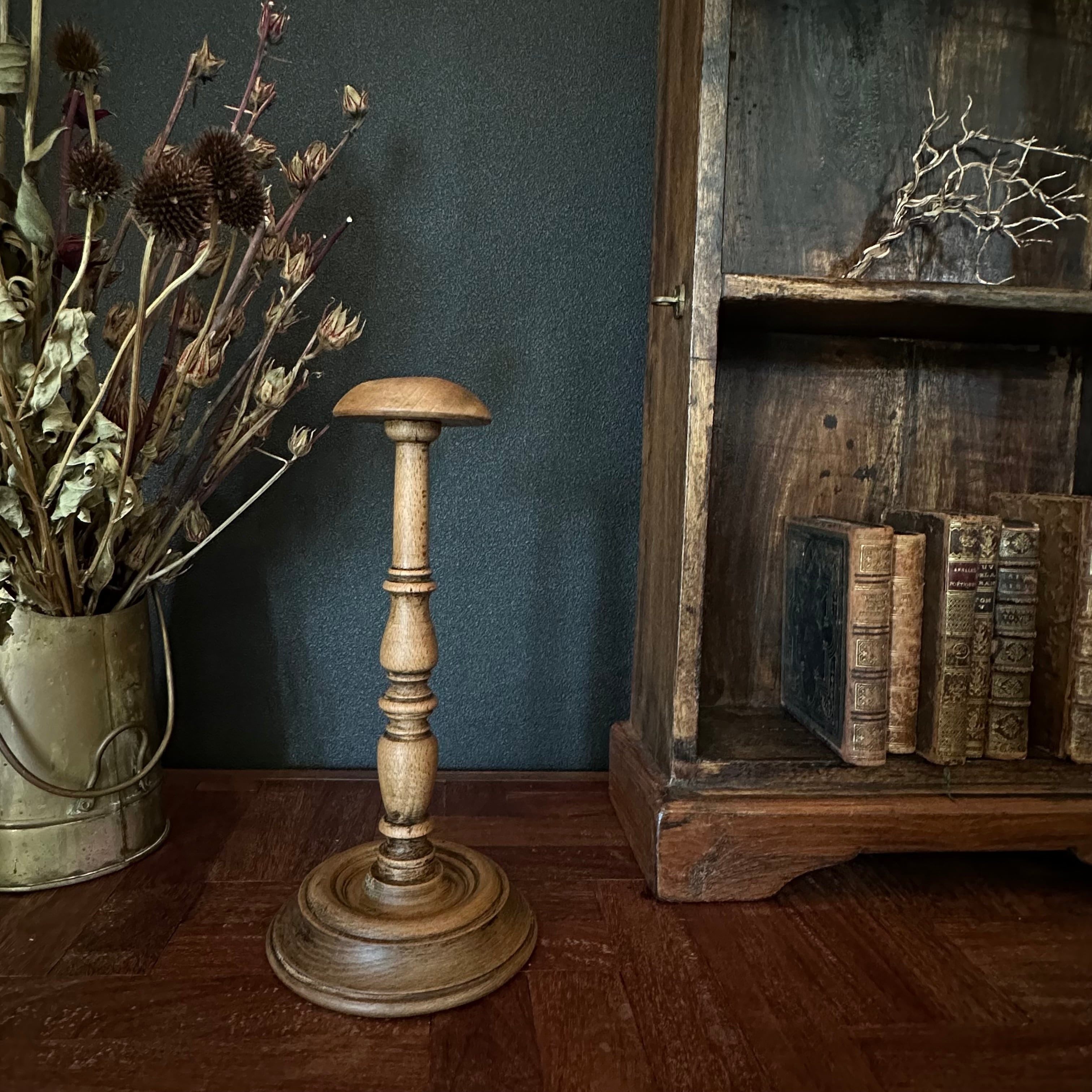 ハットスタンド 木製 帽子掛け / フランスアンティーク ヴィンテージ
