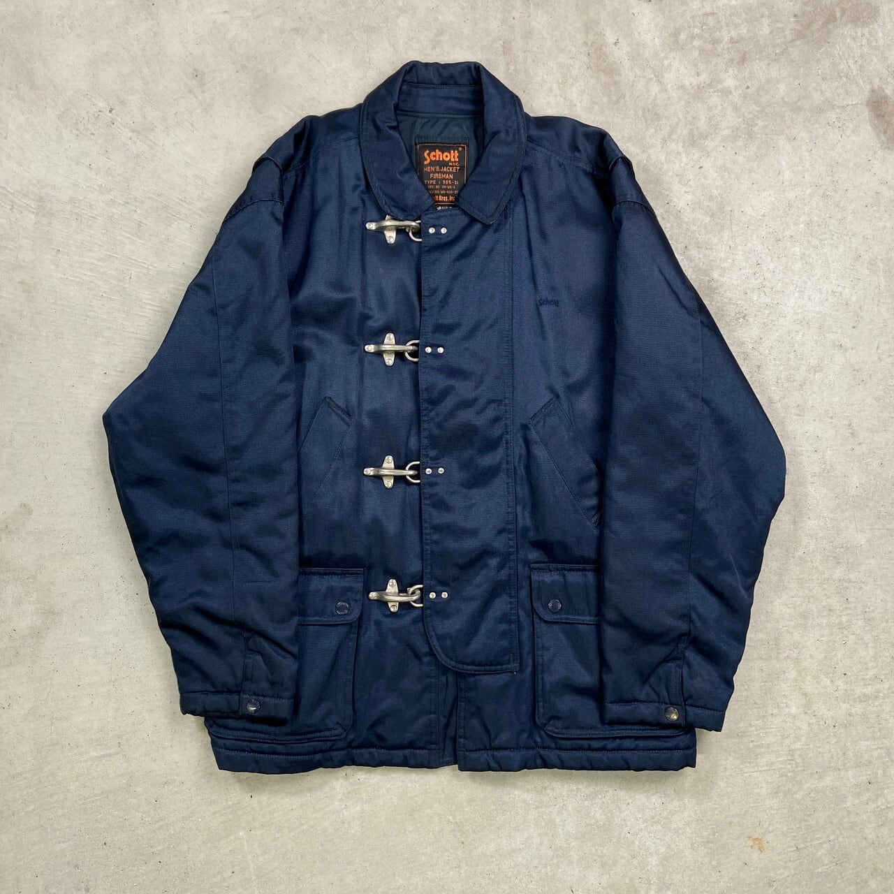 90年代 Schott ショット ファイヤーマンジャケット TYPE: 985-31
