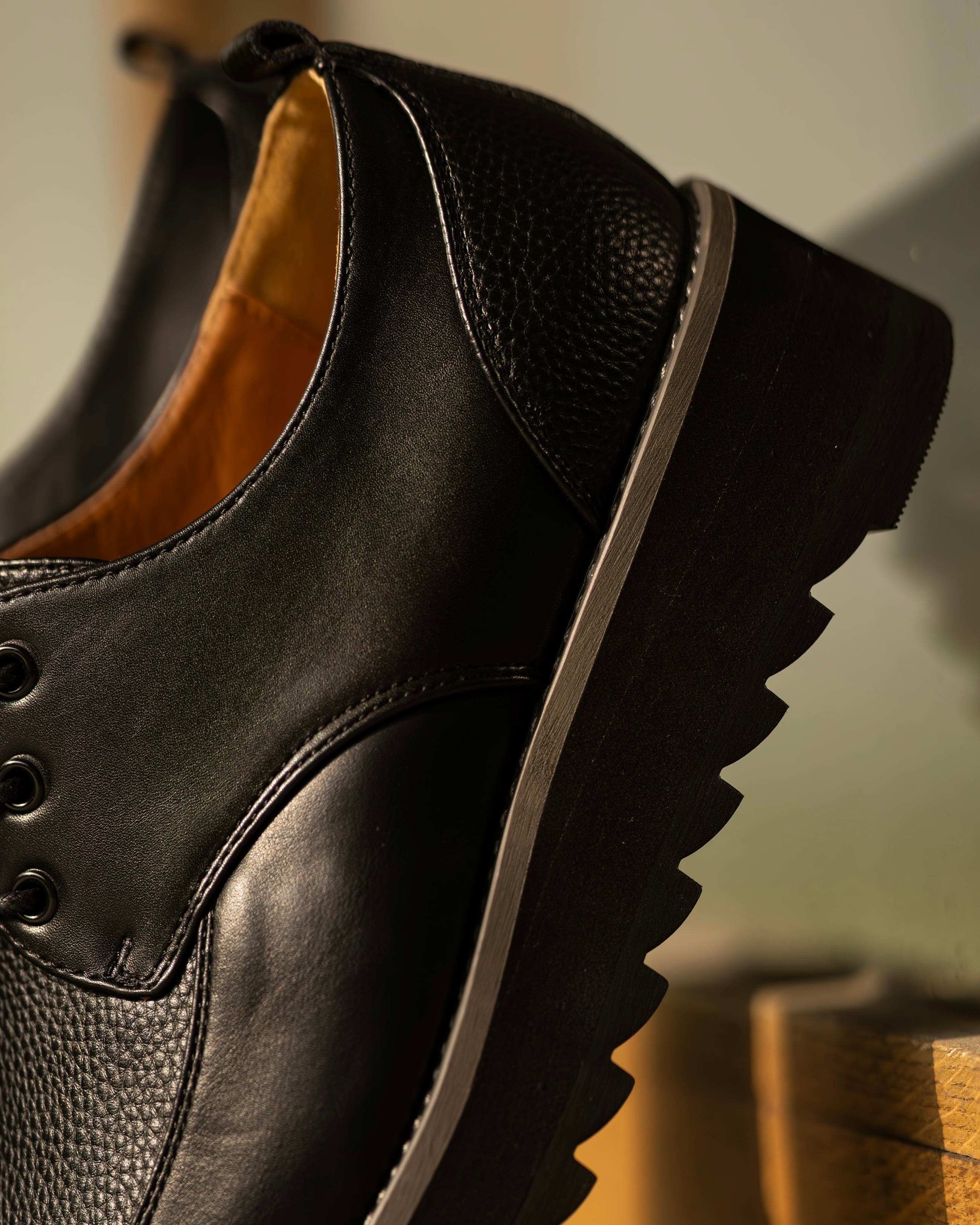 High Sole Leather Shoes［ATB-S-001］ハイソールレザーシューズ