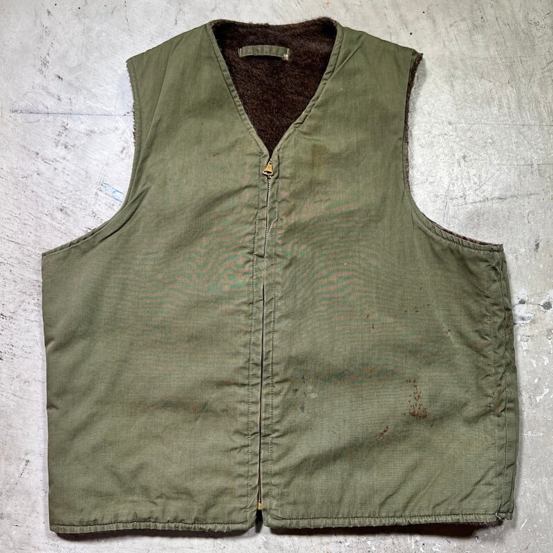 40's U.S.NAVY DECK VEST N-1 デッキベスト アルパカライナー