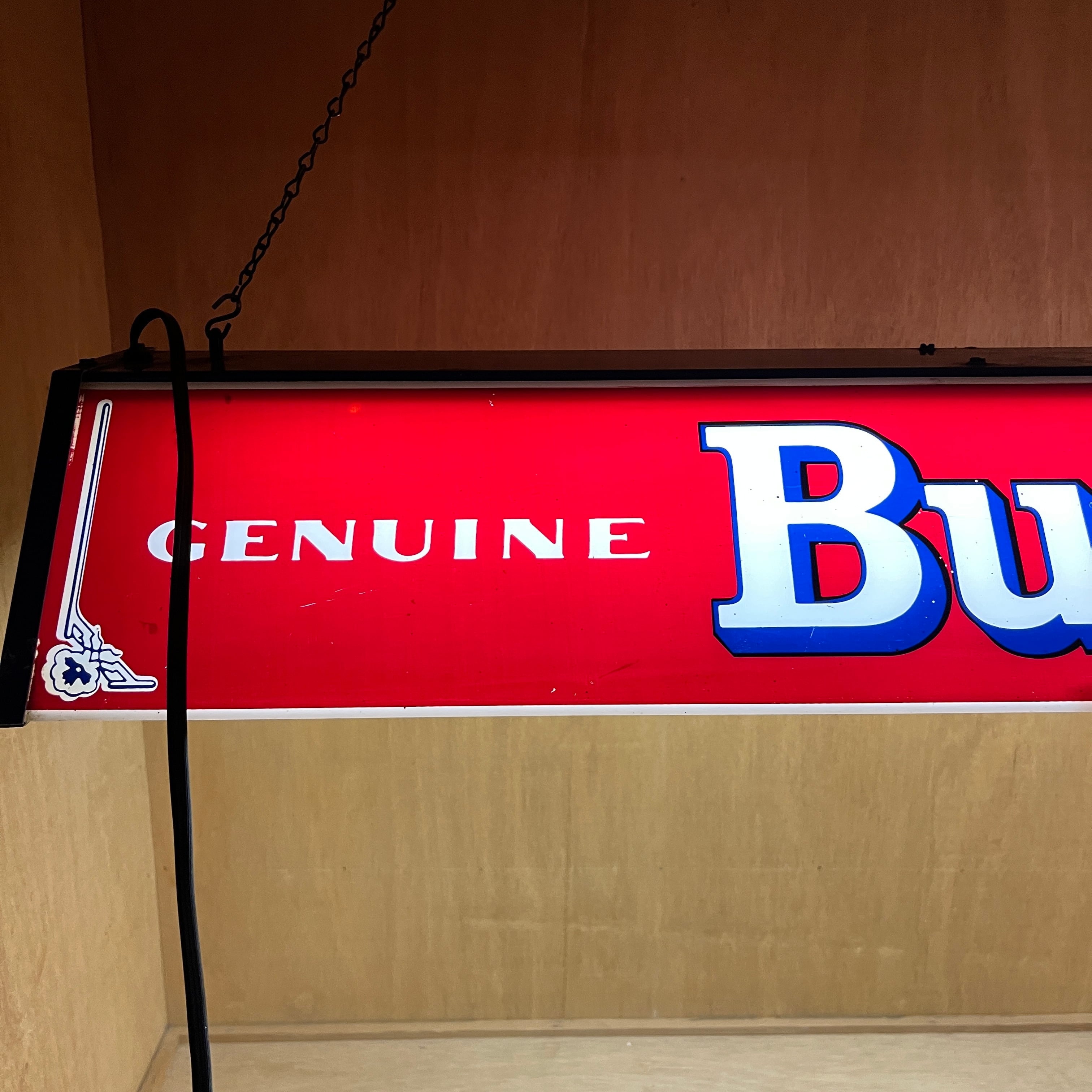 プールバーライト】希少 1988年製 Budweiser (バドワイザー) プール