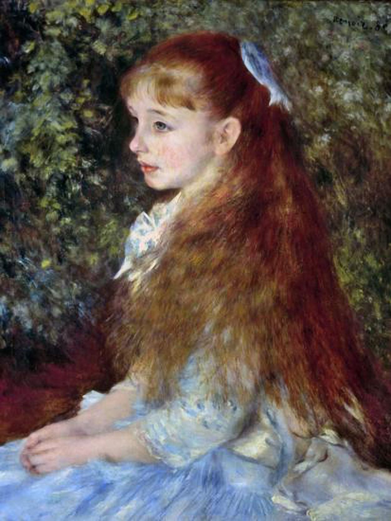 新品 ルノワール「イレーヌ・カーン・ダンヴェール嬢の肖像」 A4サイズ