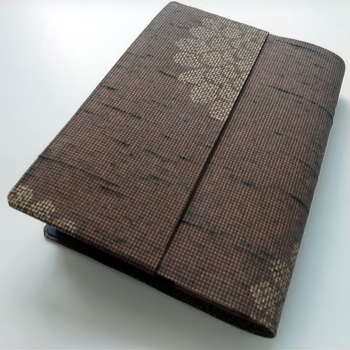 文庫本セパレート式ブックカバー（化繊・紬）hb082 | こきあん工房ー