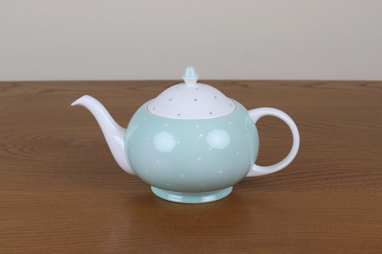 スージークーパー レイズドスポット ポット ドット 水玉 水色 Susie