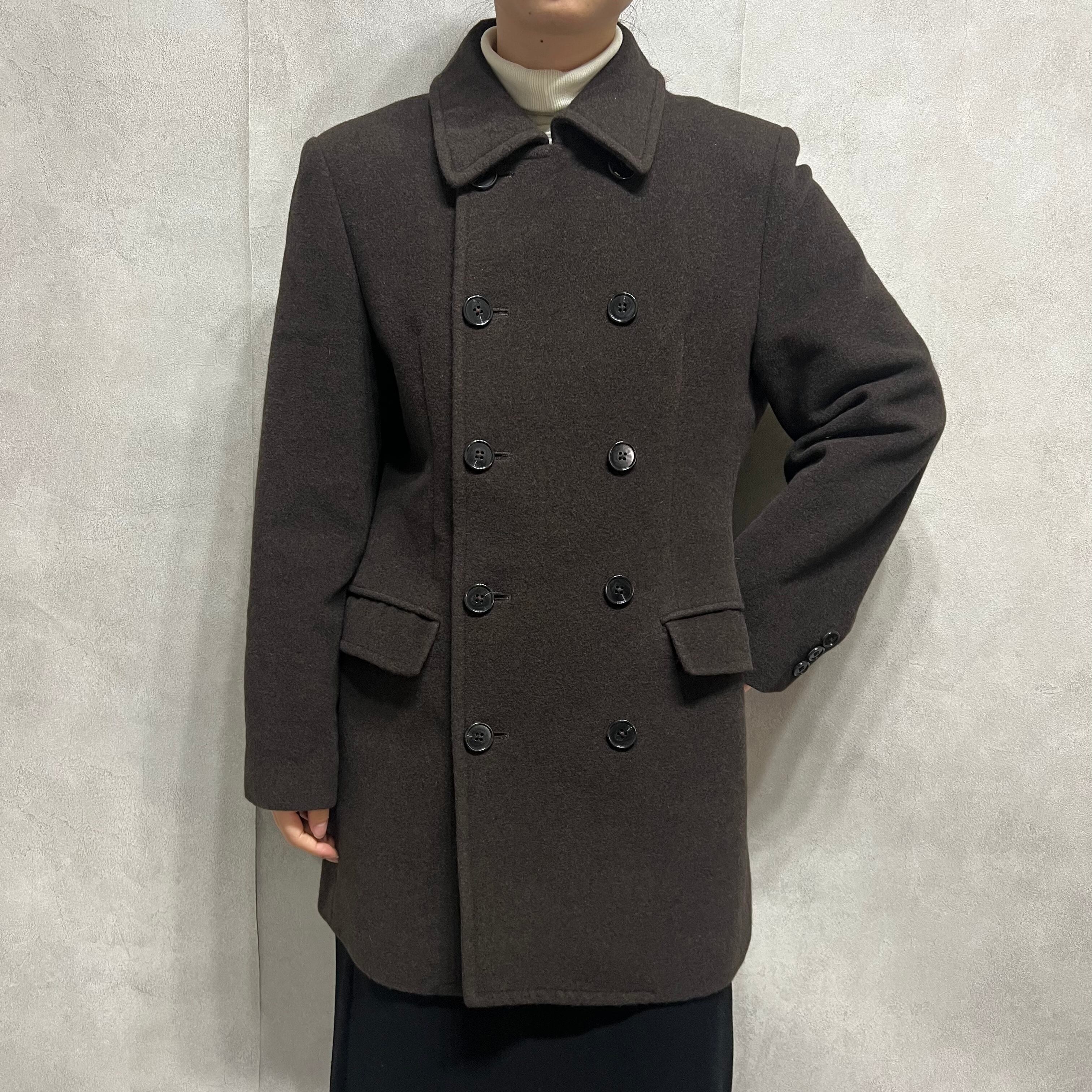 J.press アンゴラ100% ダブルブレストコート 日本製 ピーコート