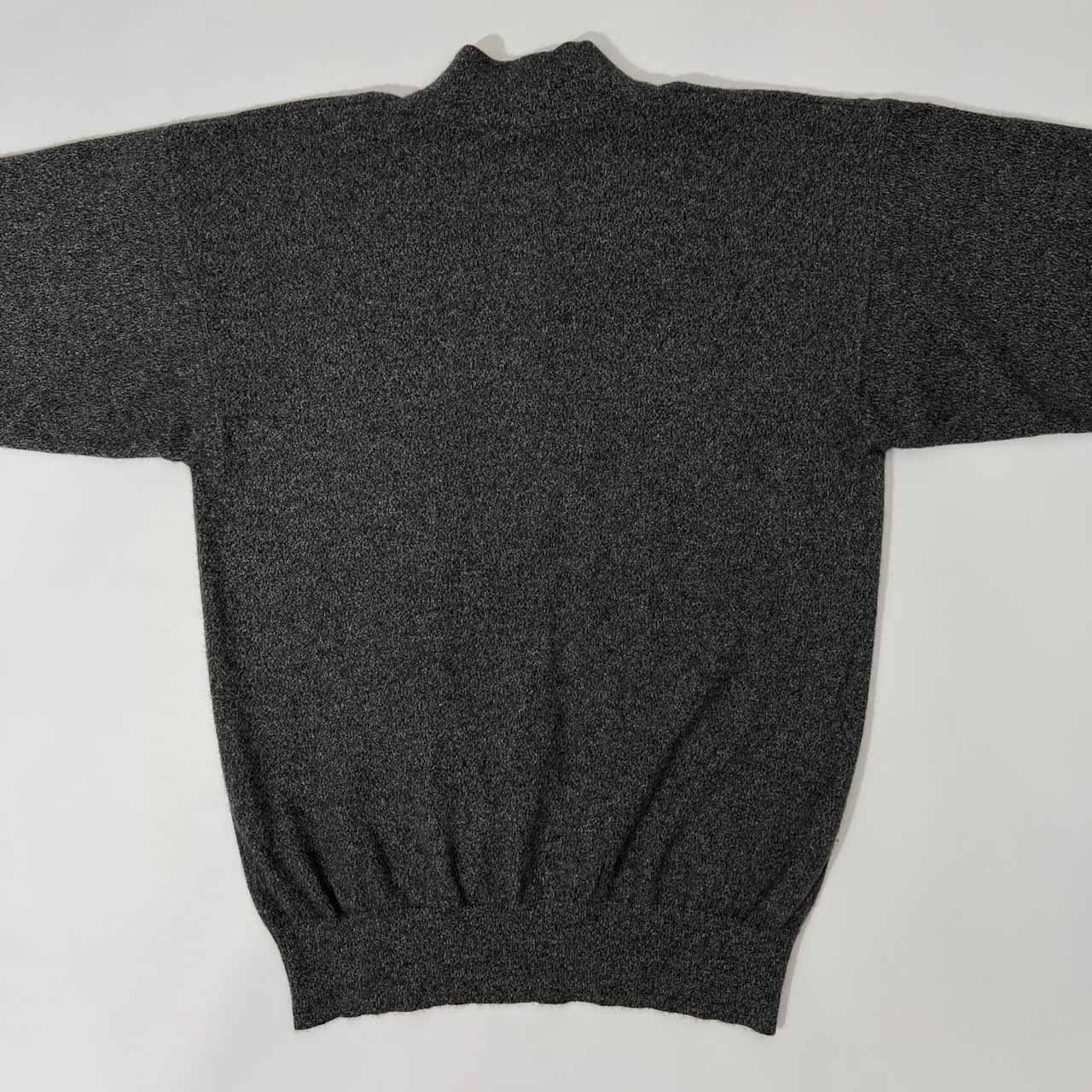 スコットランド製 80s カシミヤ100% SCOTNESS モックネック カシミア