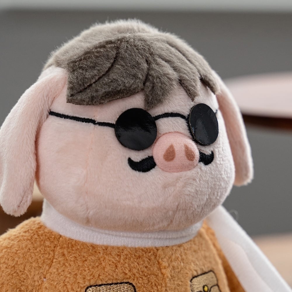 紅の豚 ふんわりお手玉 / ぬいぐるみ Mサイズ（ポルコロッソ/0633